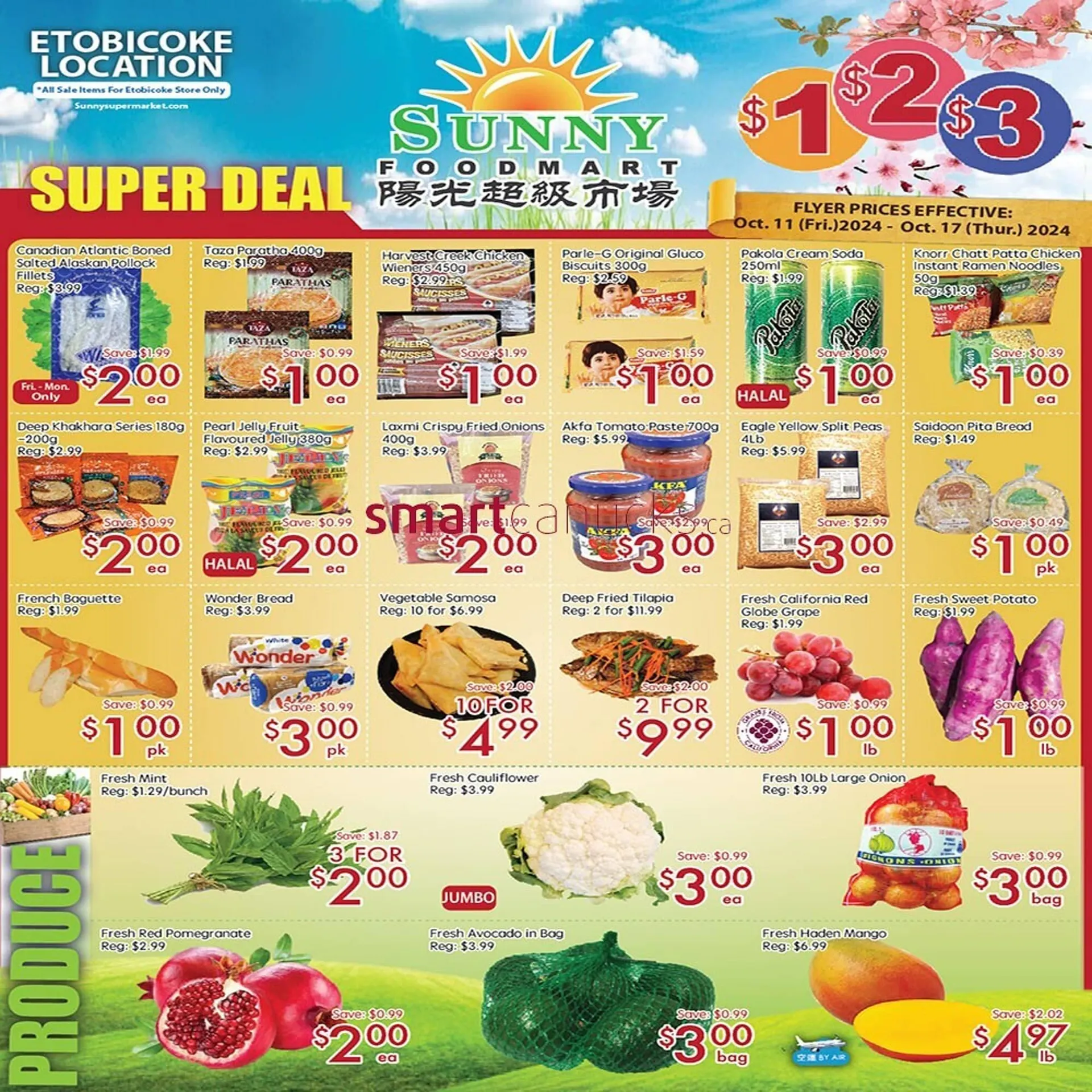 Sunny Food Mart flyer - 1