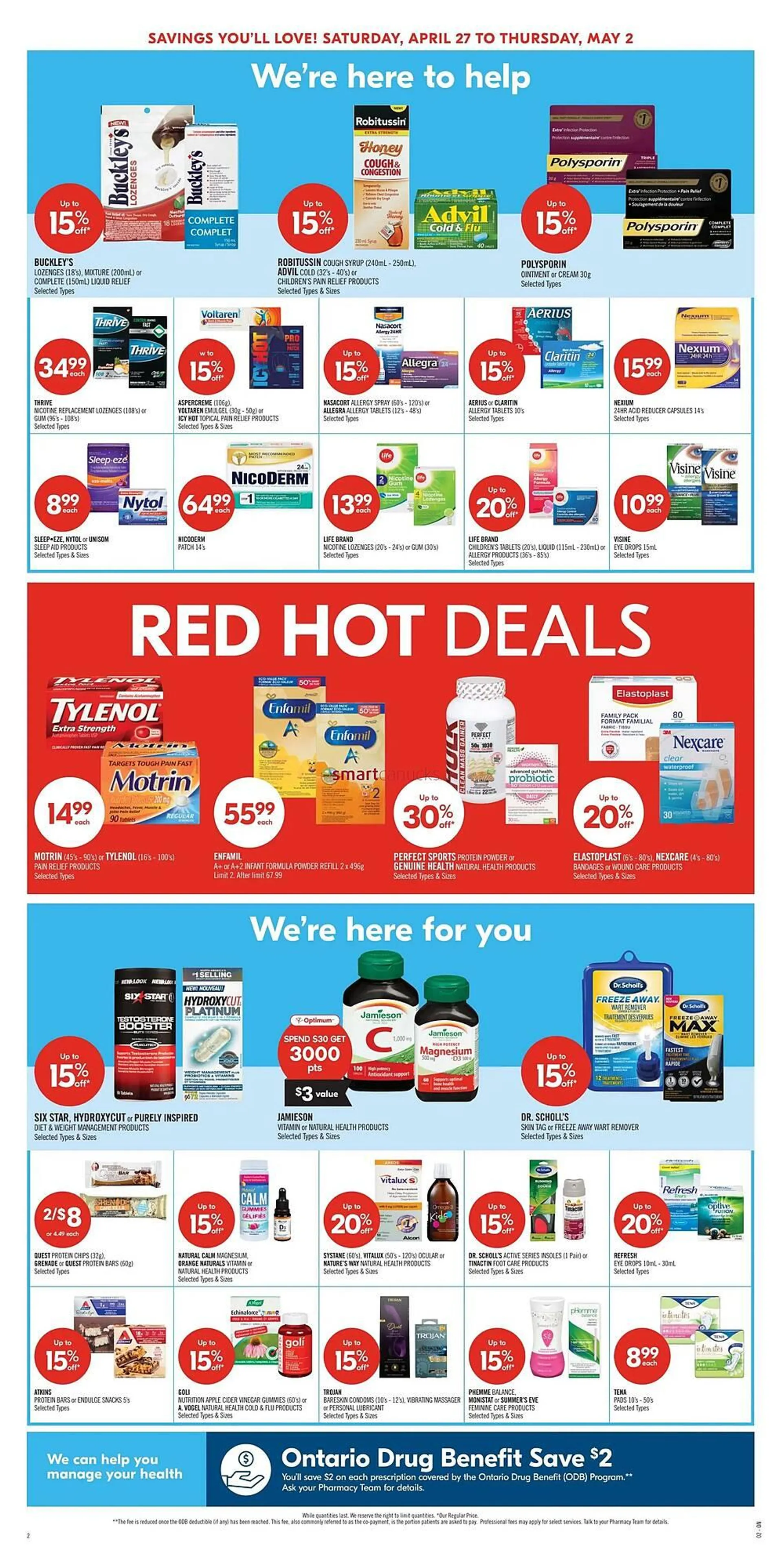 Shoppers Drug Mart flyer from April 25 to May 1 2024 - flyer page 3