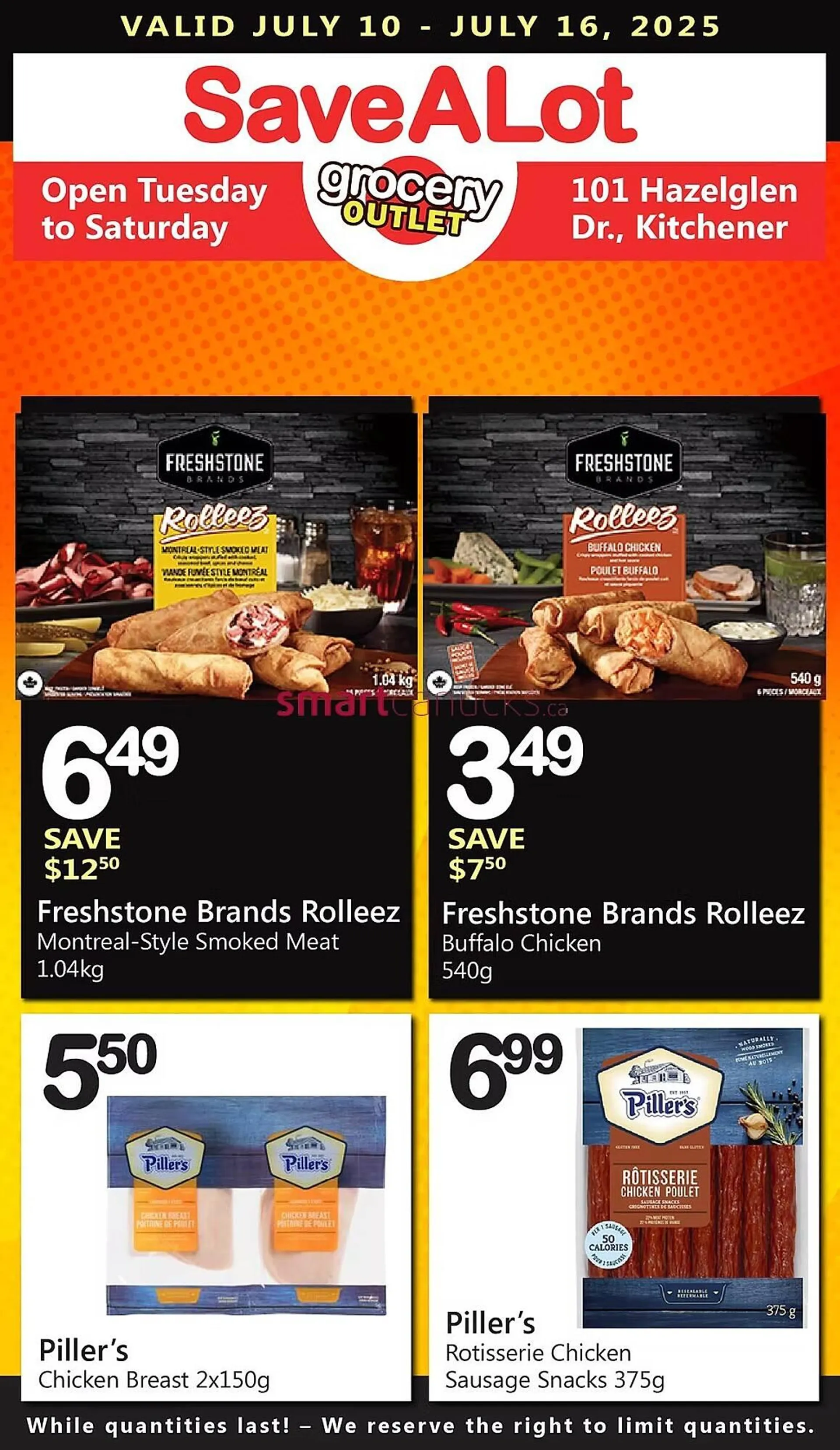 Save on Foods flyer from July 10 to July 16 2025 - flyer page 1