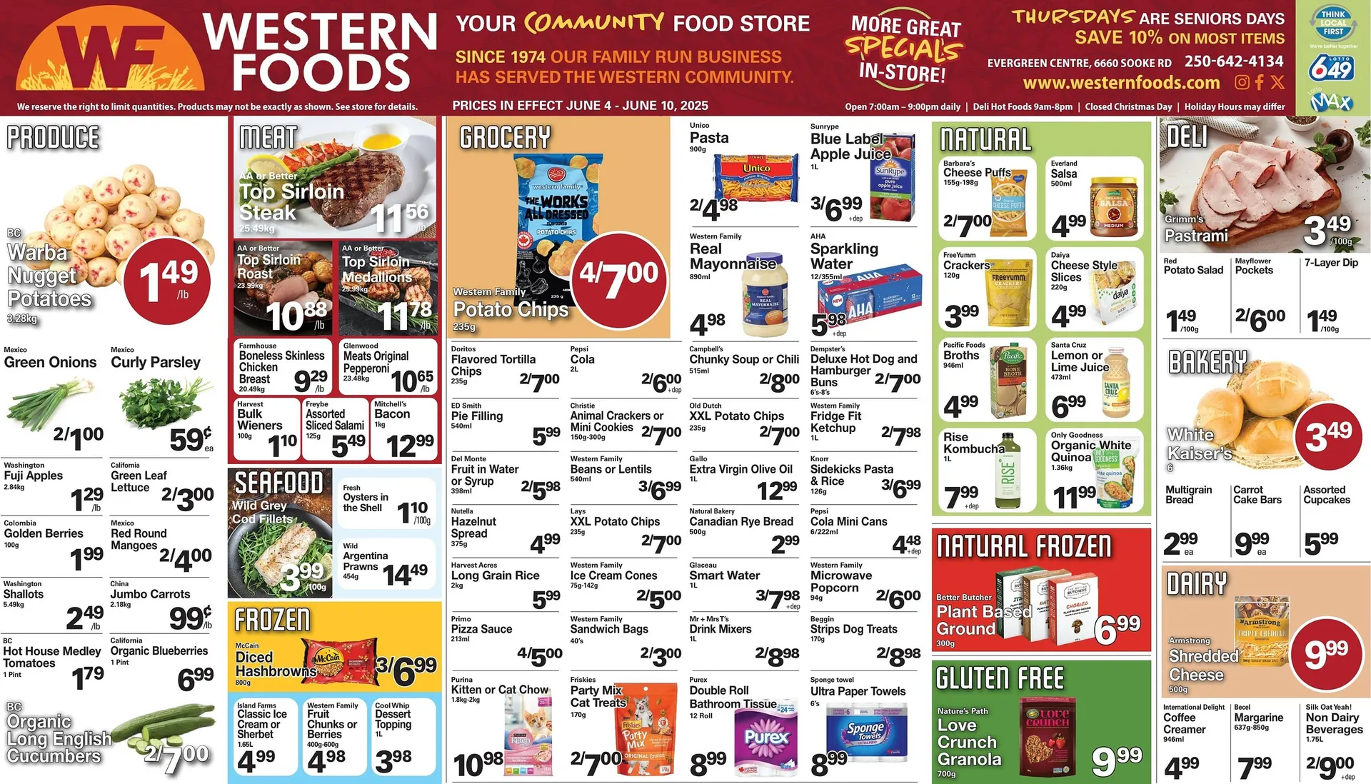 Western Foods flyer from June 4 to June 10 2025 - flyer page 1