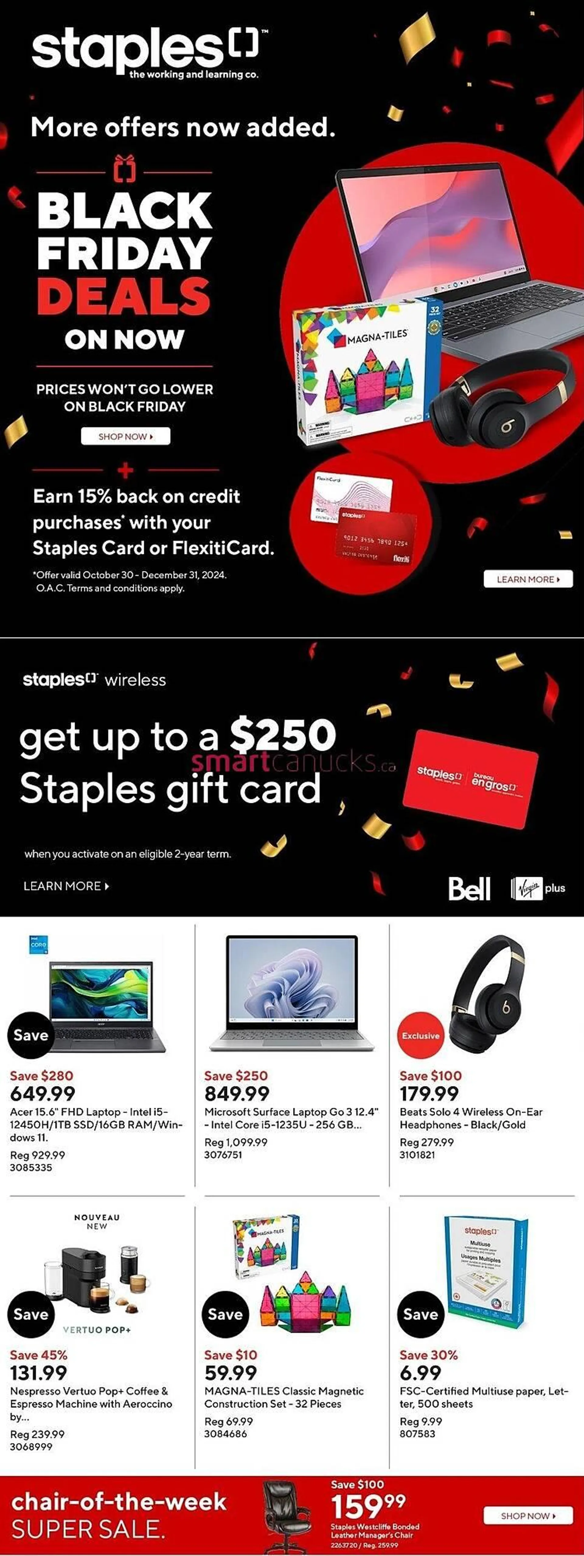 Staples flyer - 1