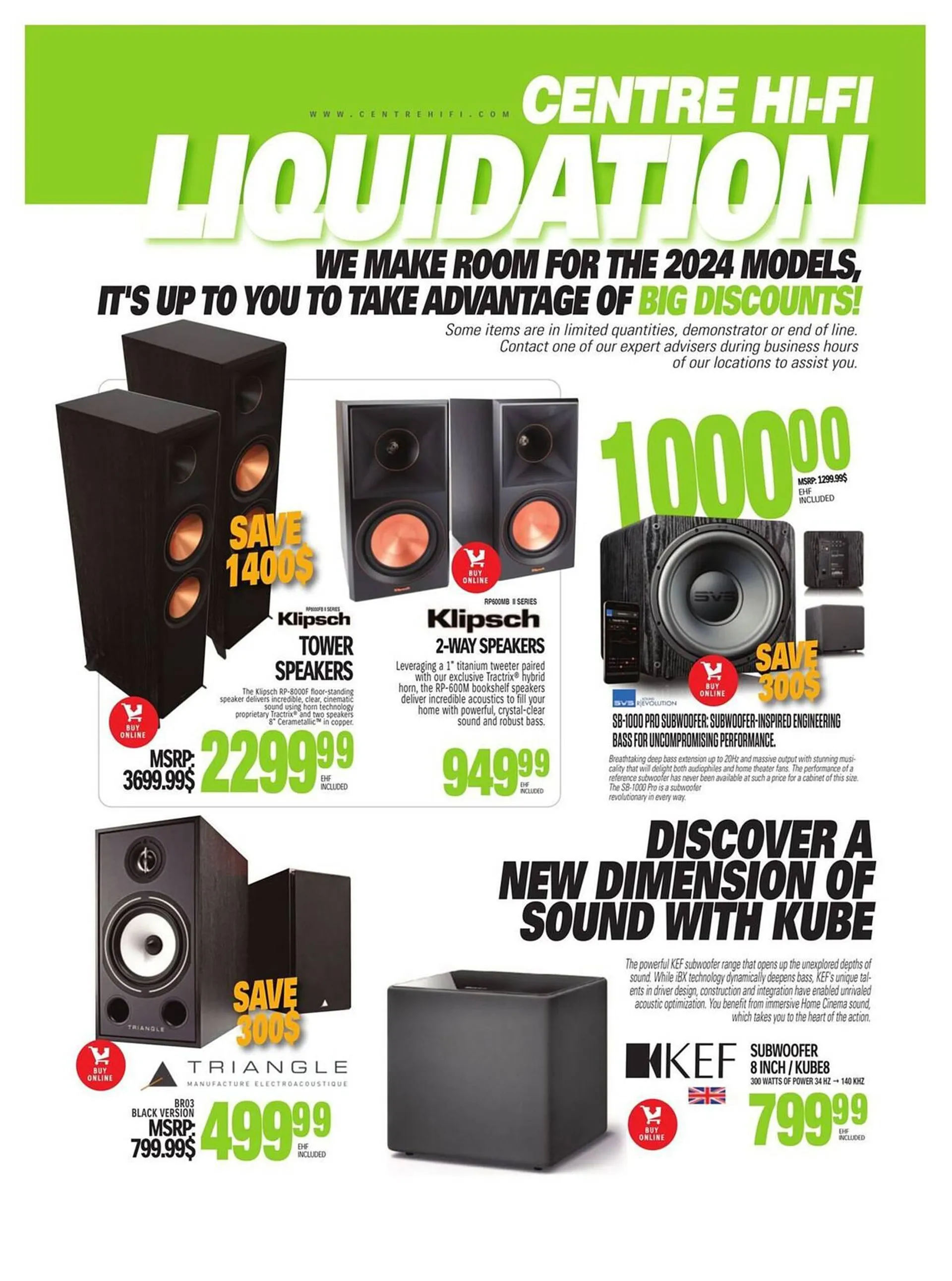 Centre Hi-Fi flyer from April 5 to April 11 2024 - flyer page 20