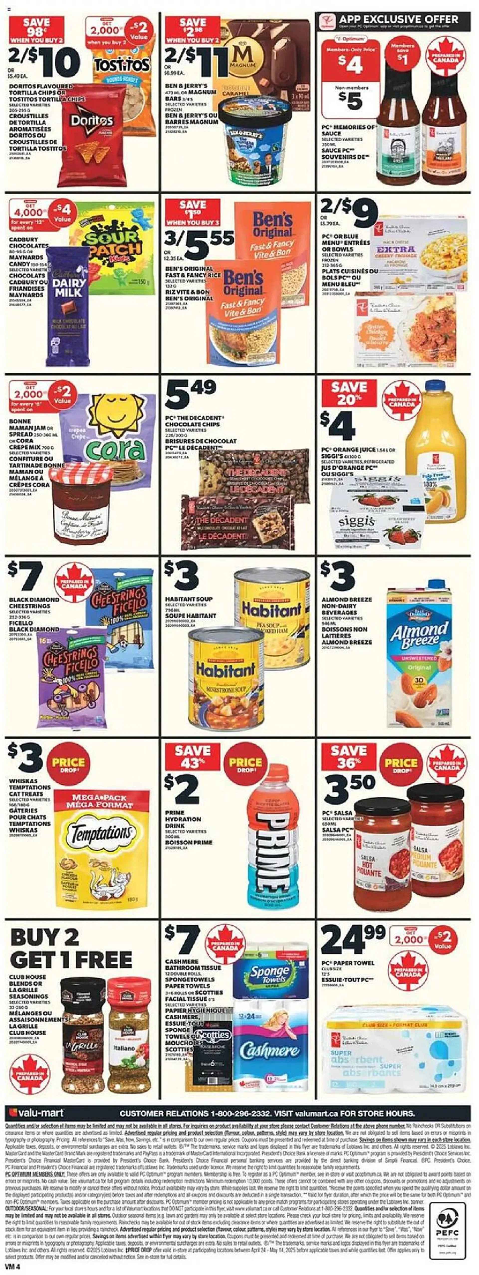 Valu-mart flyer from May 8 to May 14 2025 - flyer page 4