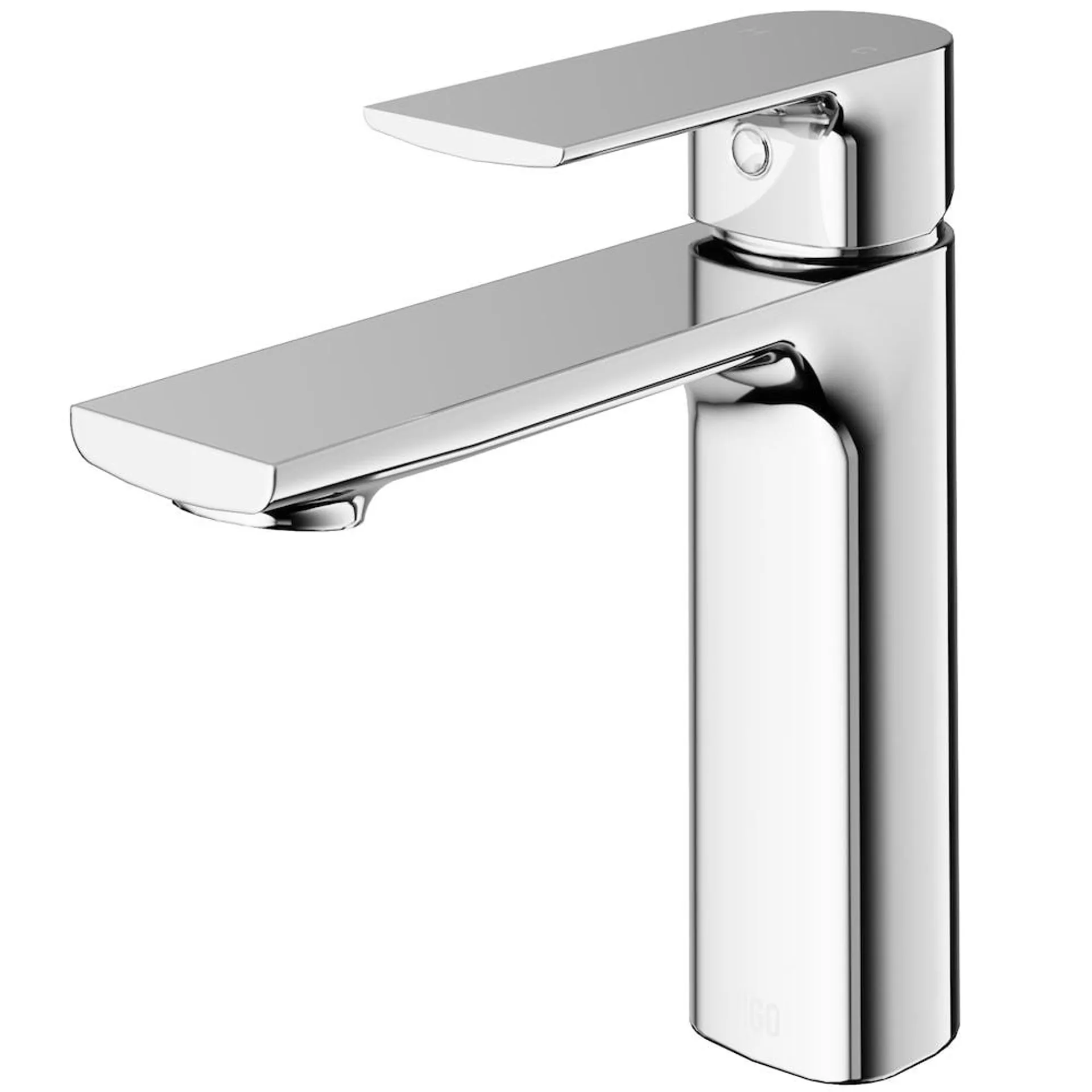 Davidson Single Hole Single-Handle Bathroom Faucet in Chrome