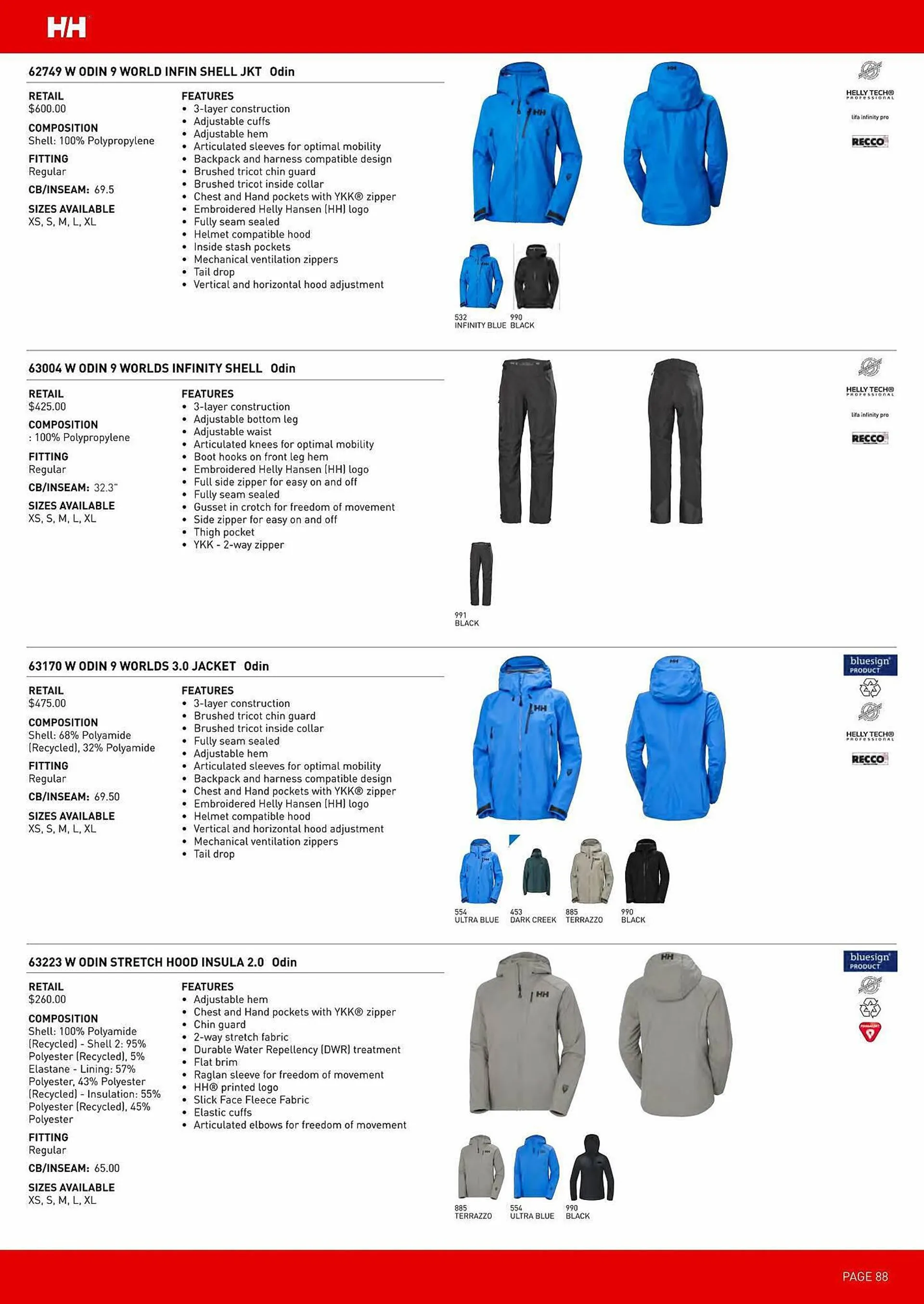 Helly Hansen flyer from July 20 to December 31 2024 - flyer page 89