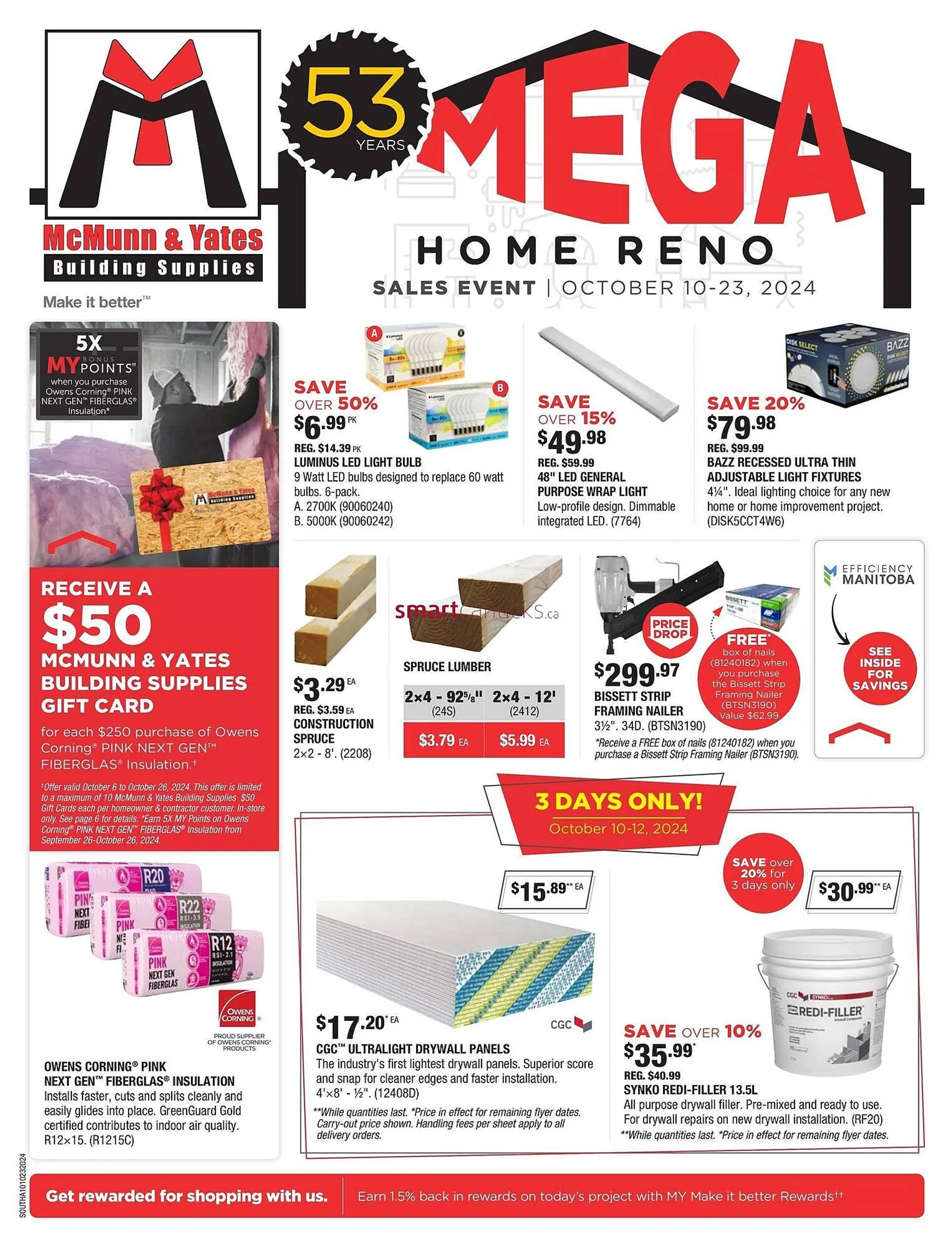 McMunn & Yates Building Supplies flyer - 1