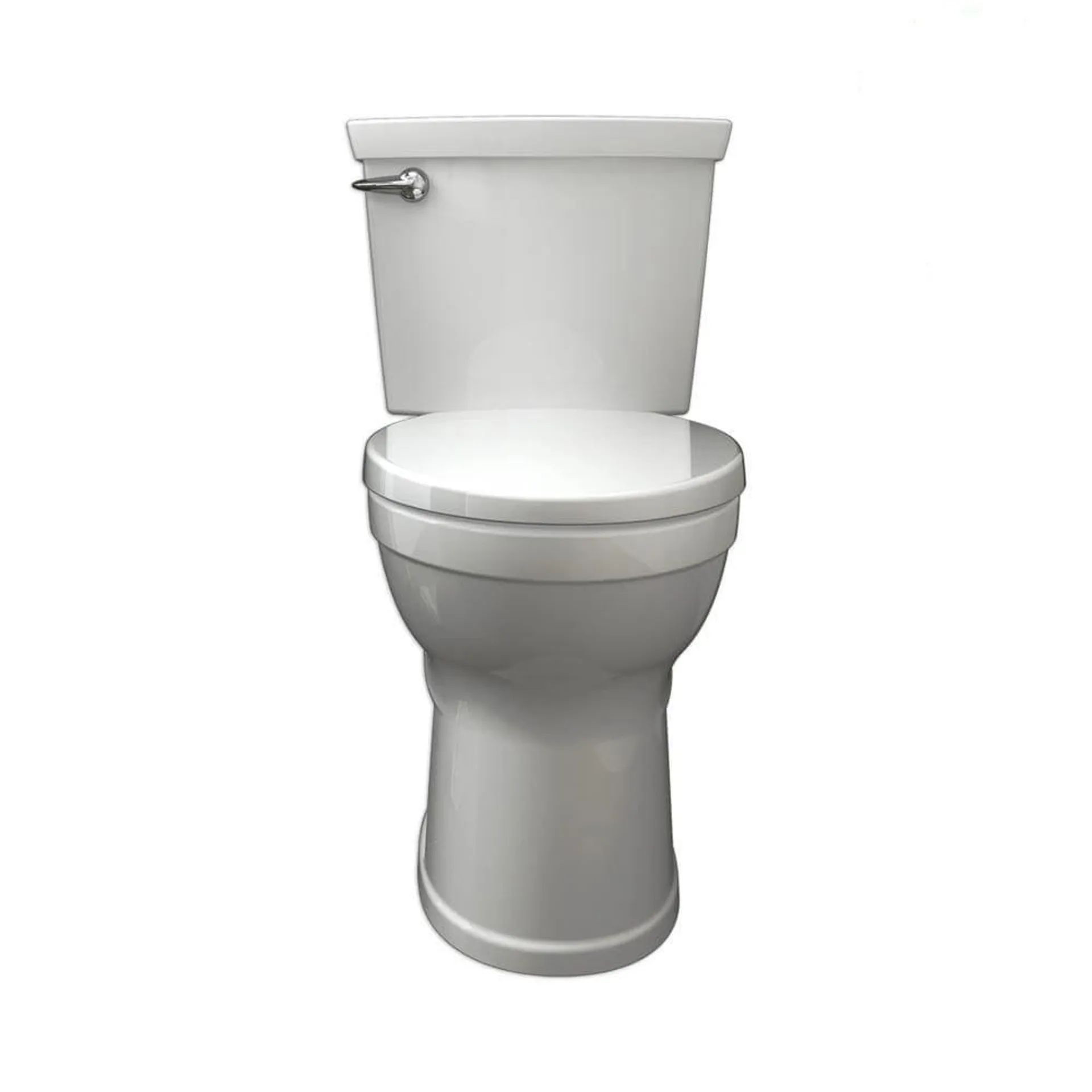 Champion 4 4.8L Single Flush Right Height Elongated 2-Piece Toilet in White with Lined Tank