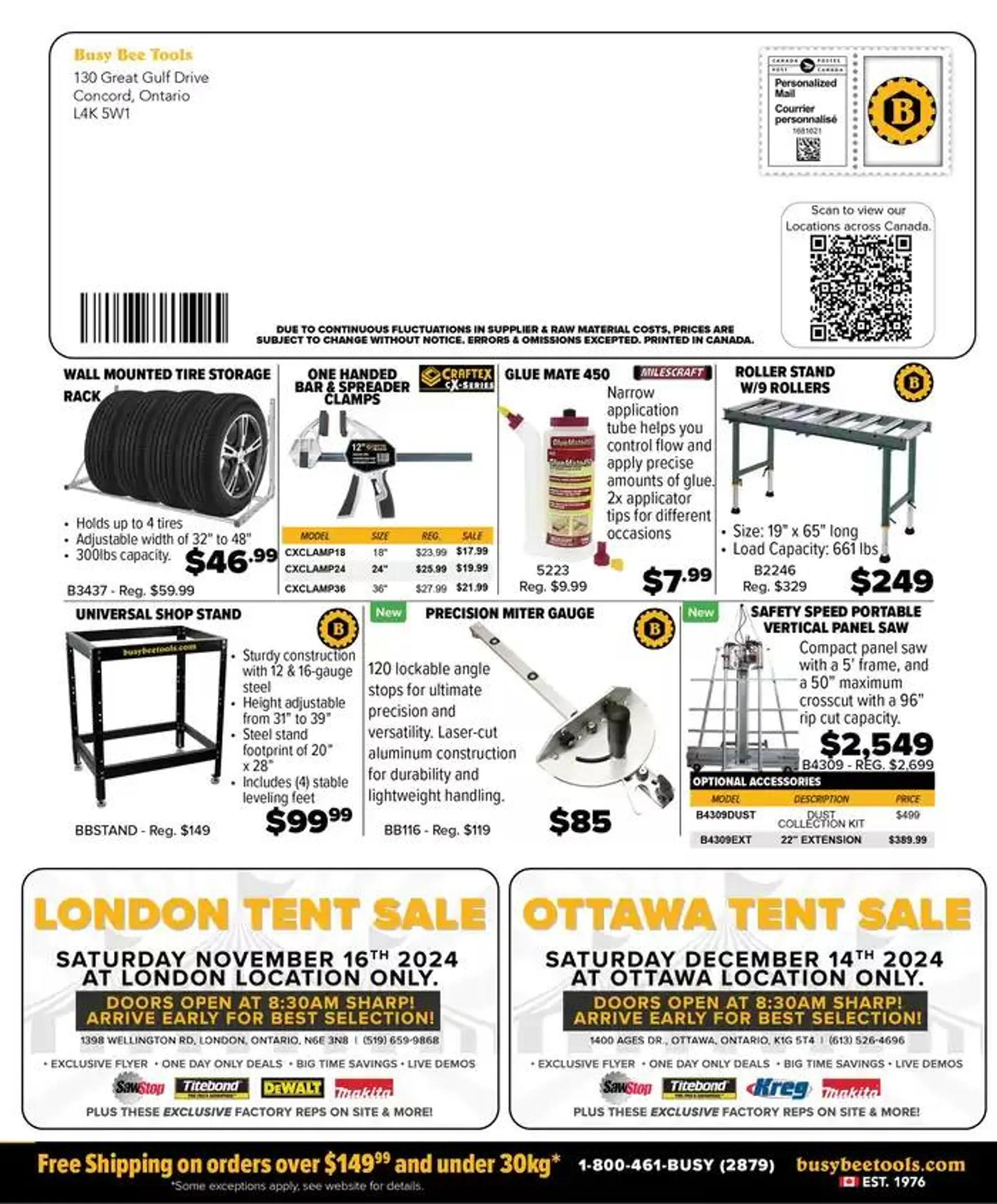 Busy Bee Tools Holiday Catalogue from November 4 to January 4 2025 - flyer page 32