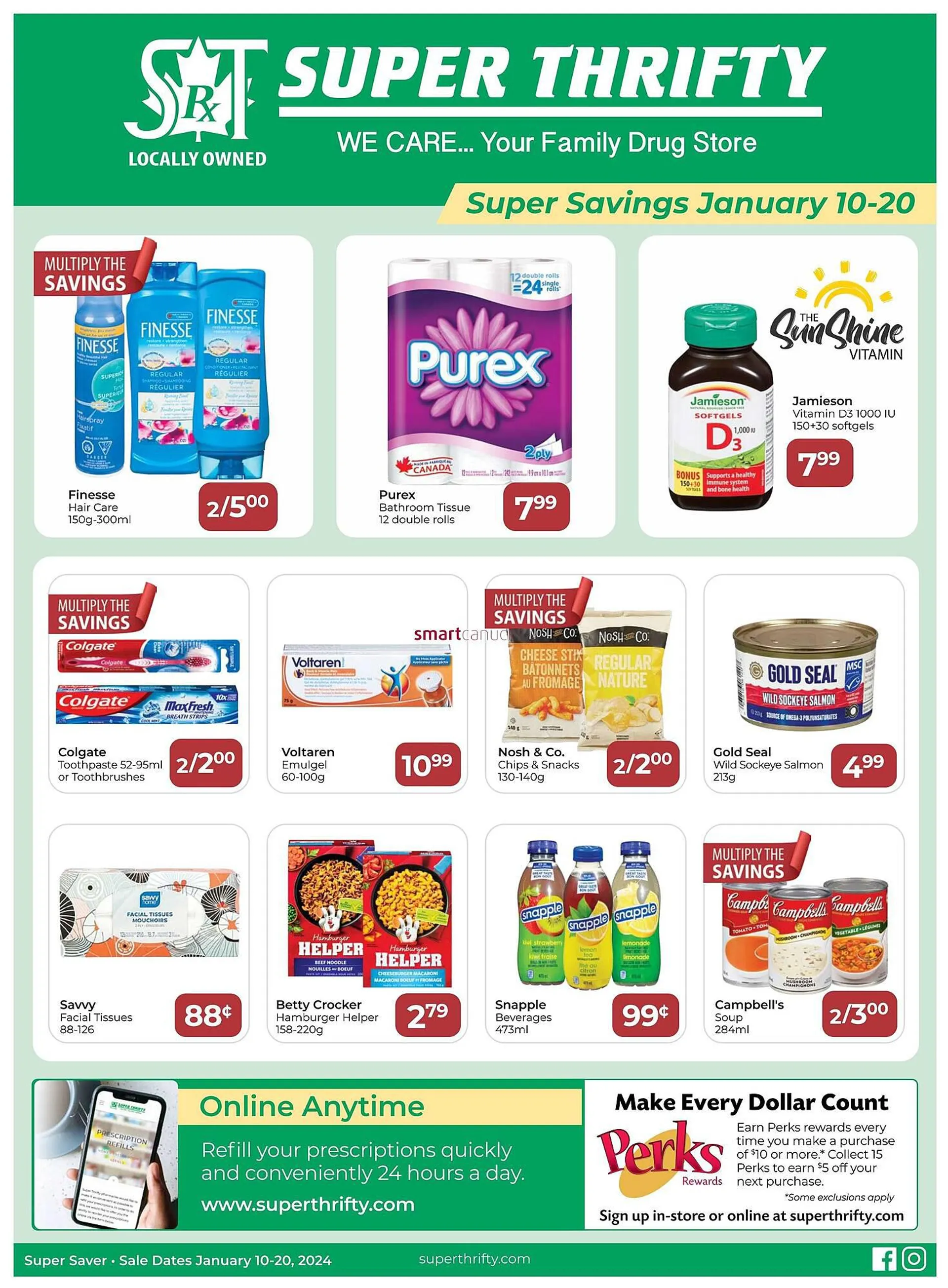 Super Thrifty flyer from January 10 to January 16 2024 - flyer page 