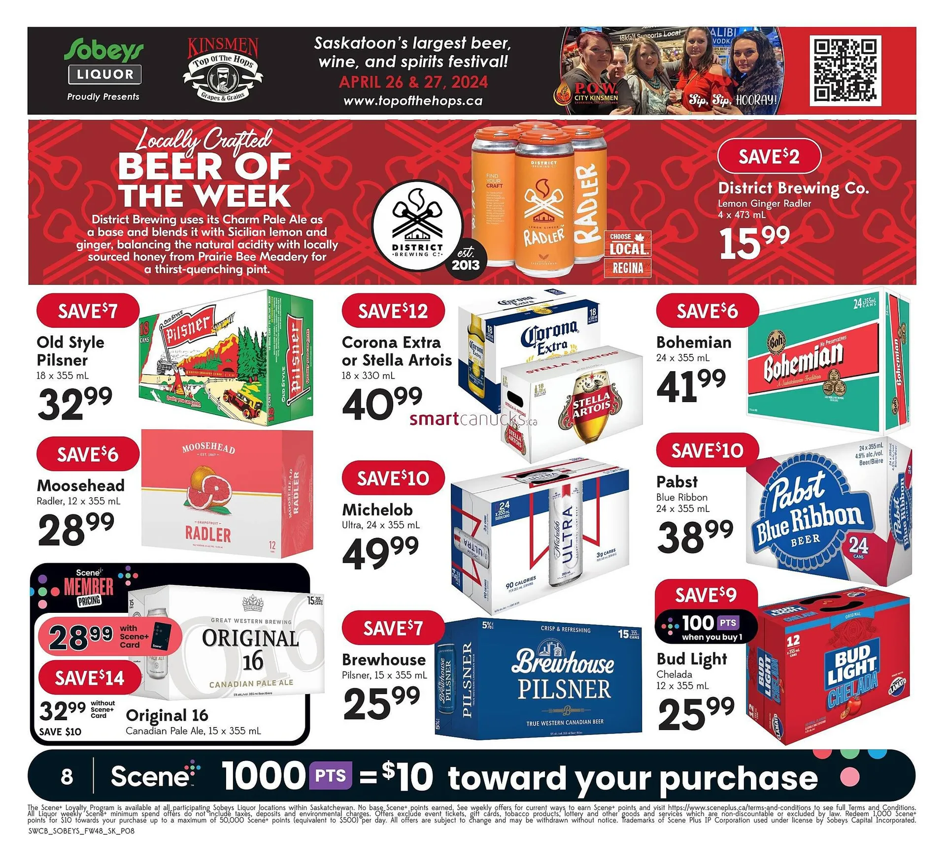 Sobeys flyer from March 27 to April 2 2024 - flyer page 8