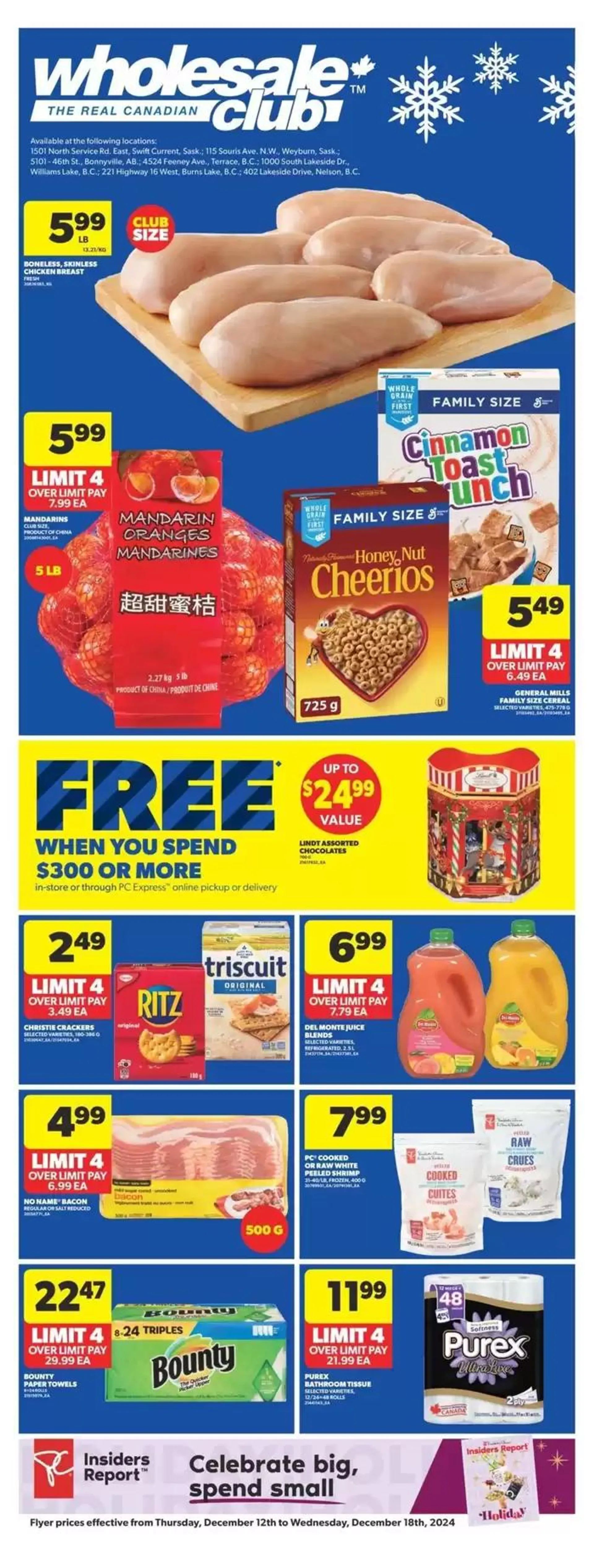 Wholesale Club Weekly ad - 1