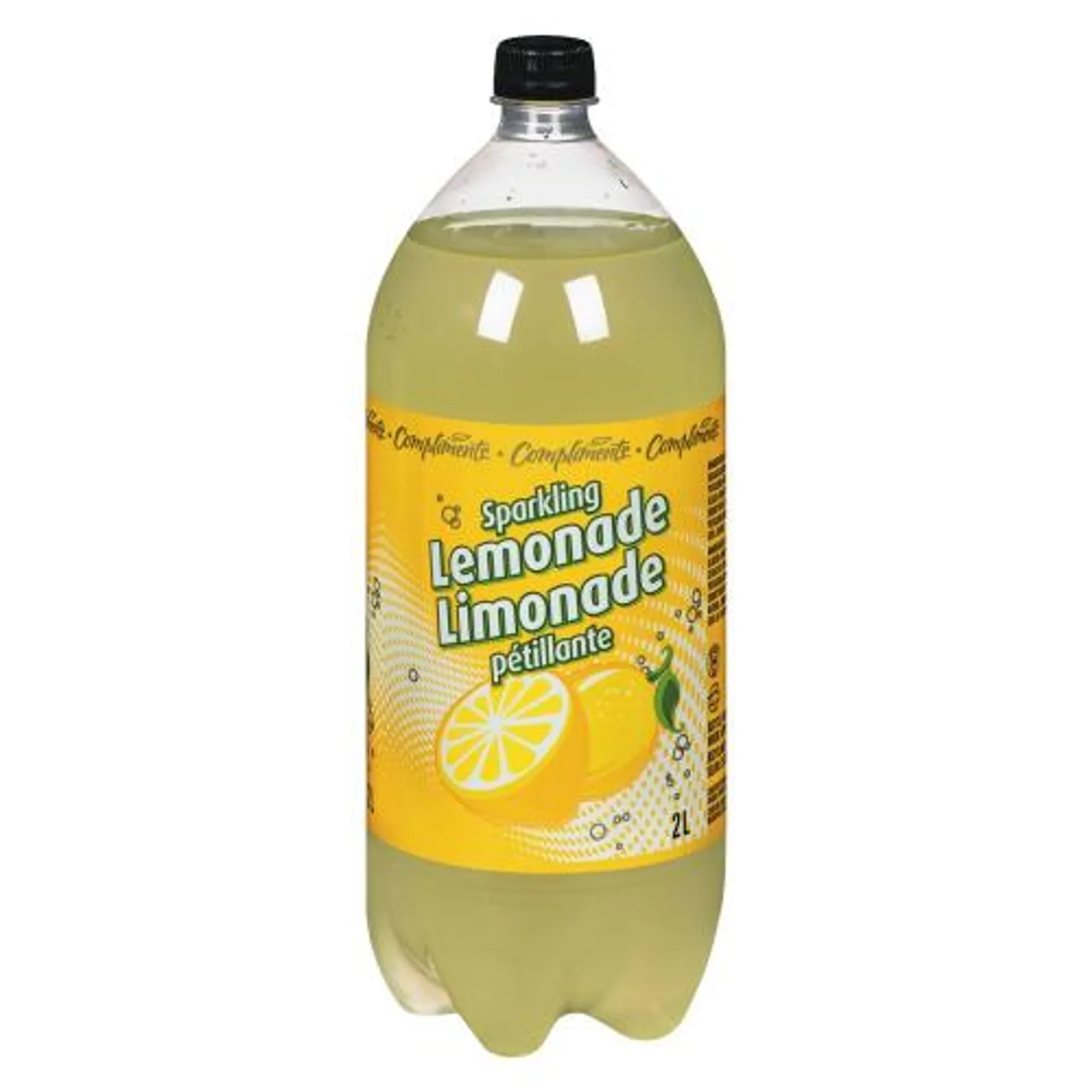 Compliments Sparkling Lemonade, 2 l