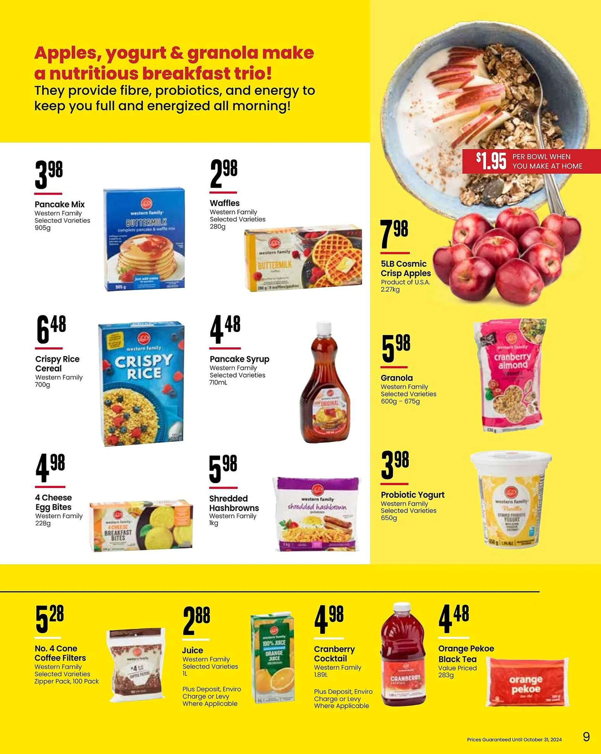 Freson Bros flyer from September 27 to October 31 2024 - flyer page 9