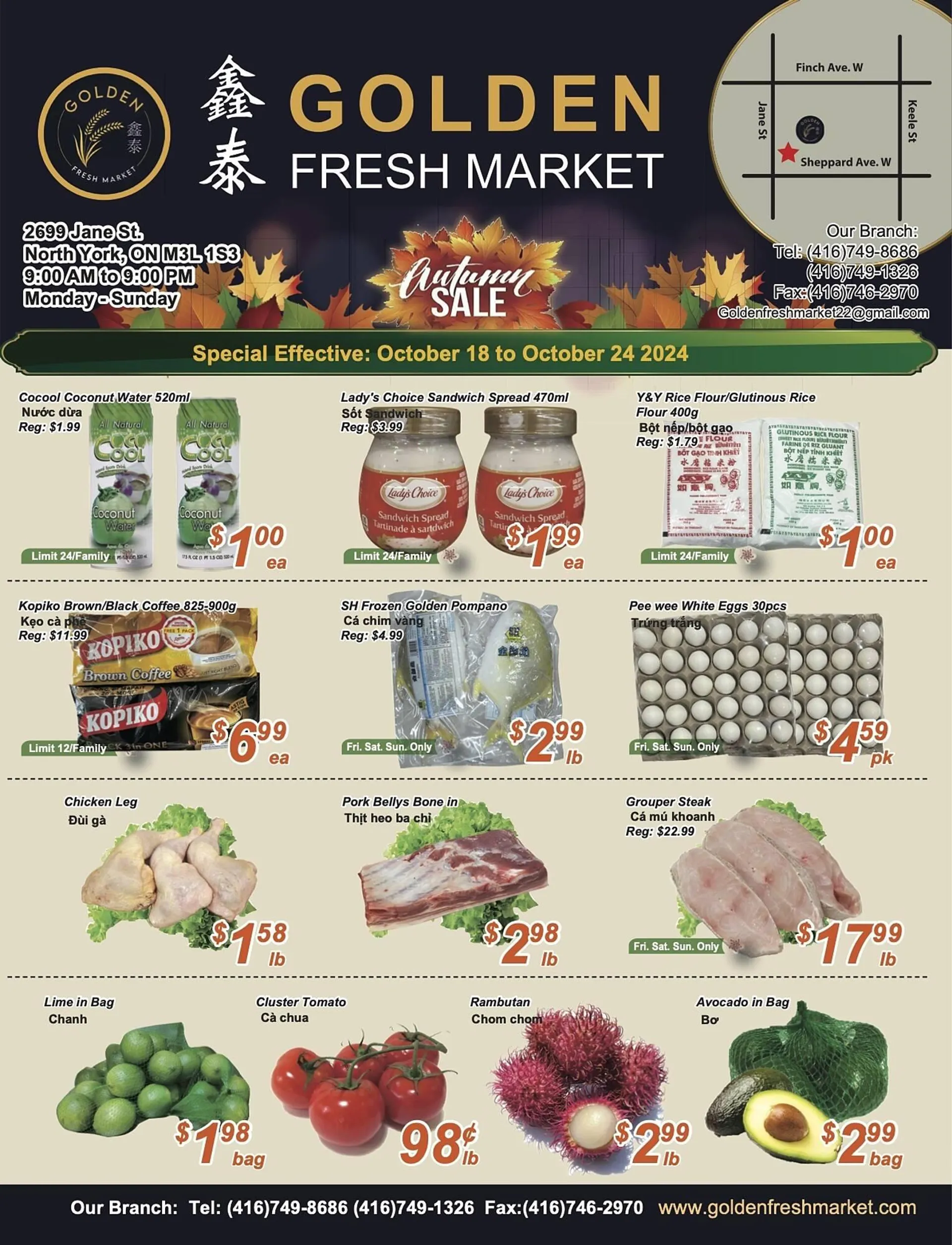 Golden Fresh Market flyer - 1