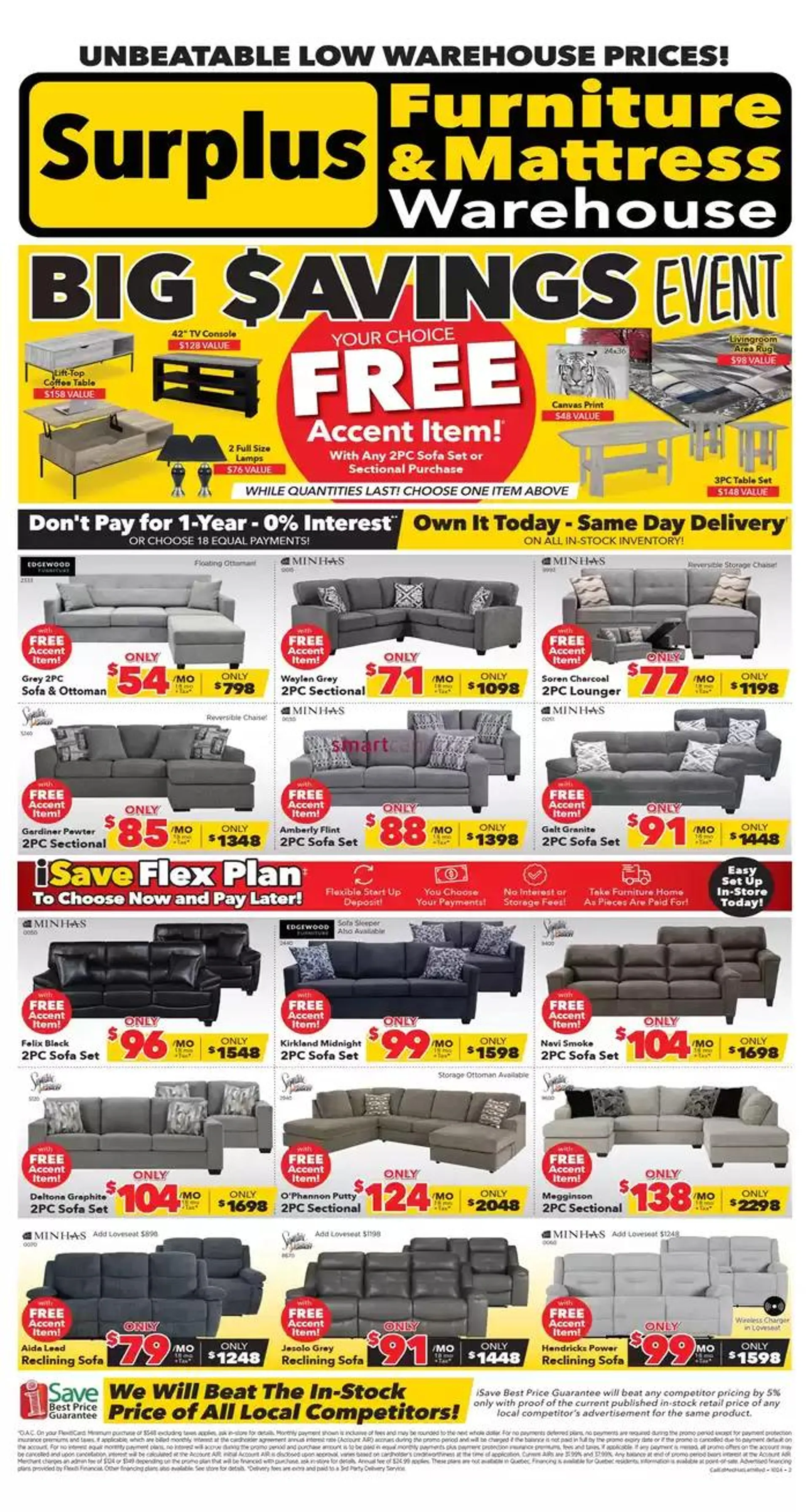 Big Savings Event - 1