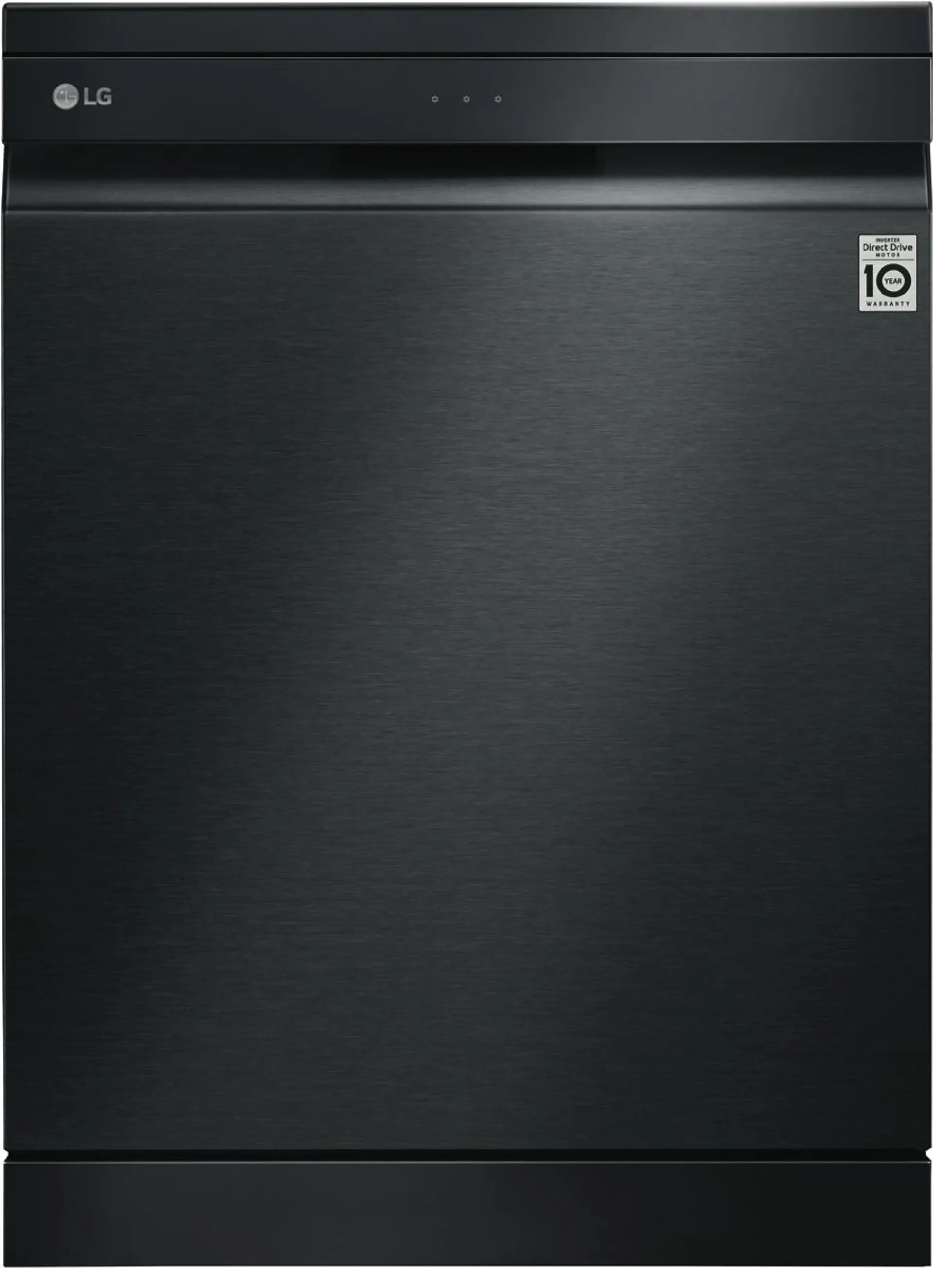 LG Matte Black True Steam Dishwasher