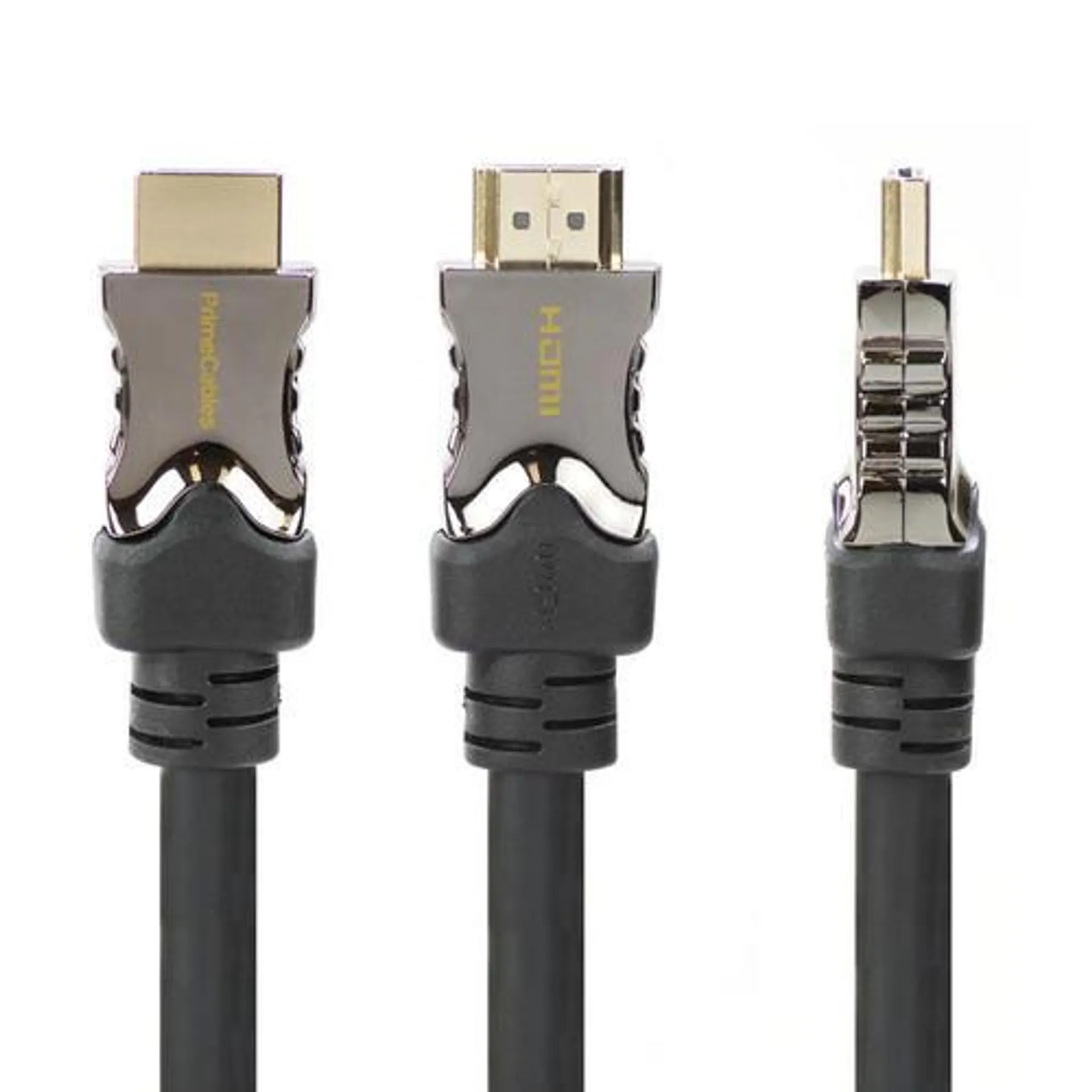 HDMI 2.0 High Speed Gold Plated Cables UHD 4K 60Hz 18Gbps Zinc Alloy - PrimeCables® - 6ft