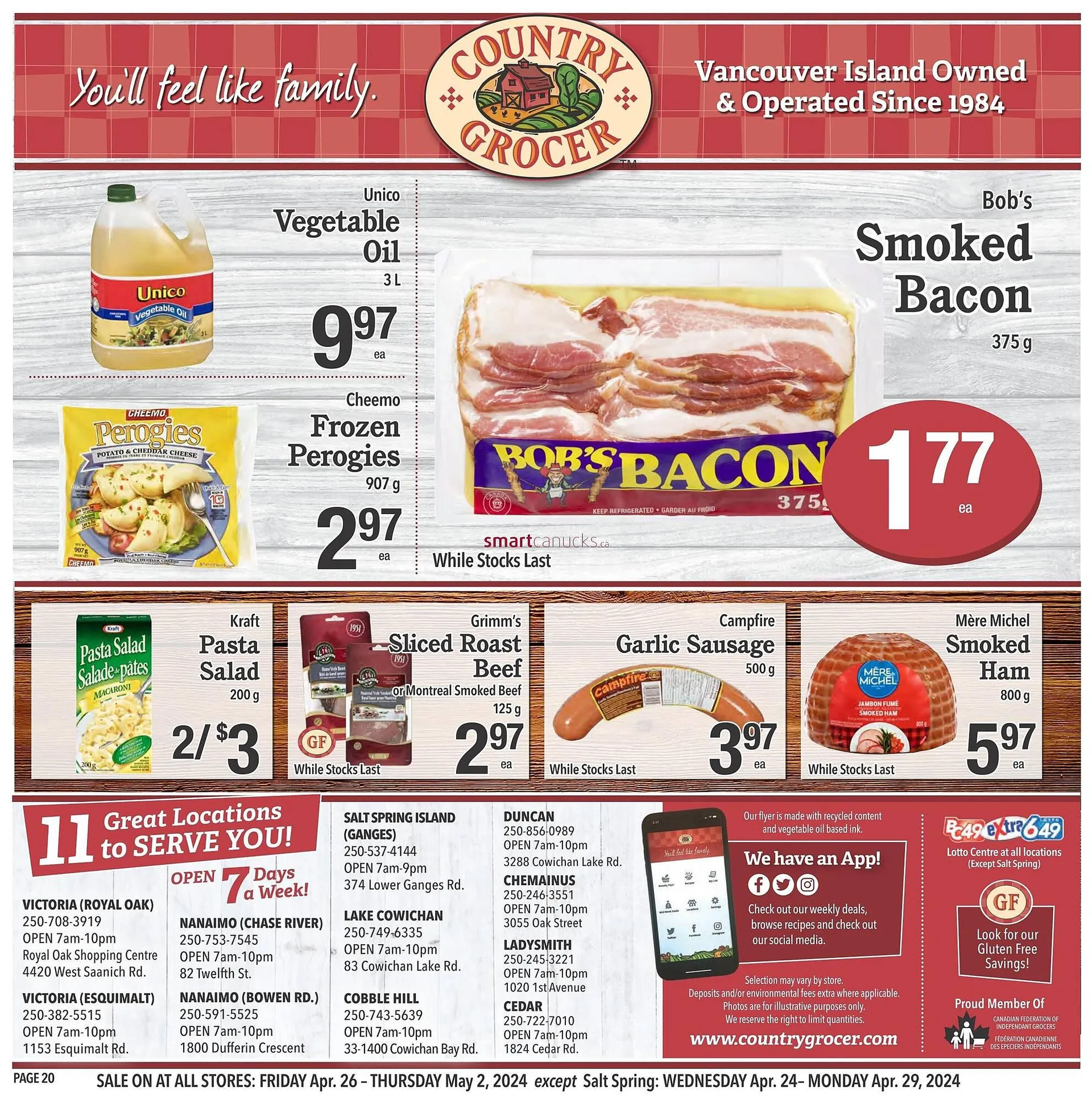 Country Grocer flyer - 20