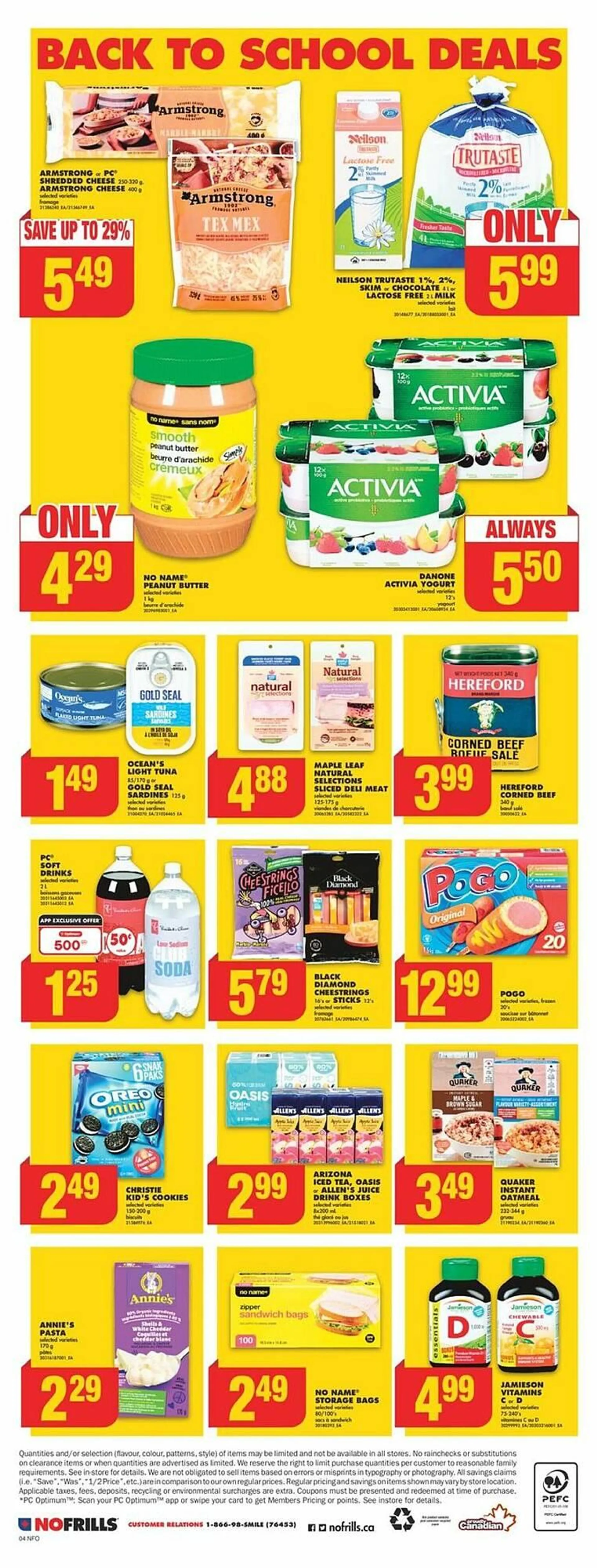 No Frills flyer from September 11 to September 18 2024 - flyer page 9