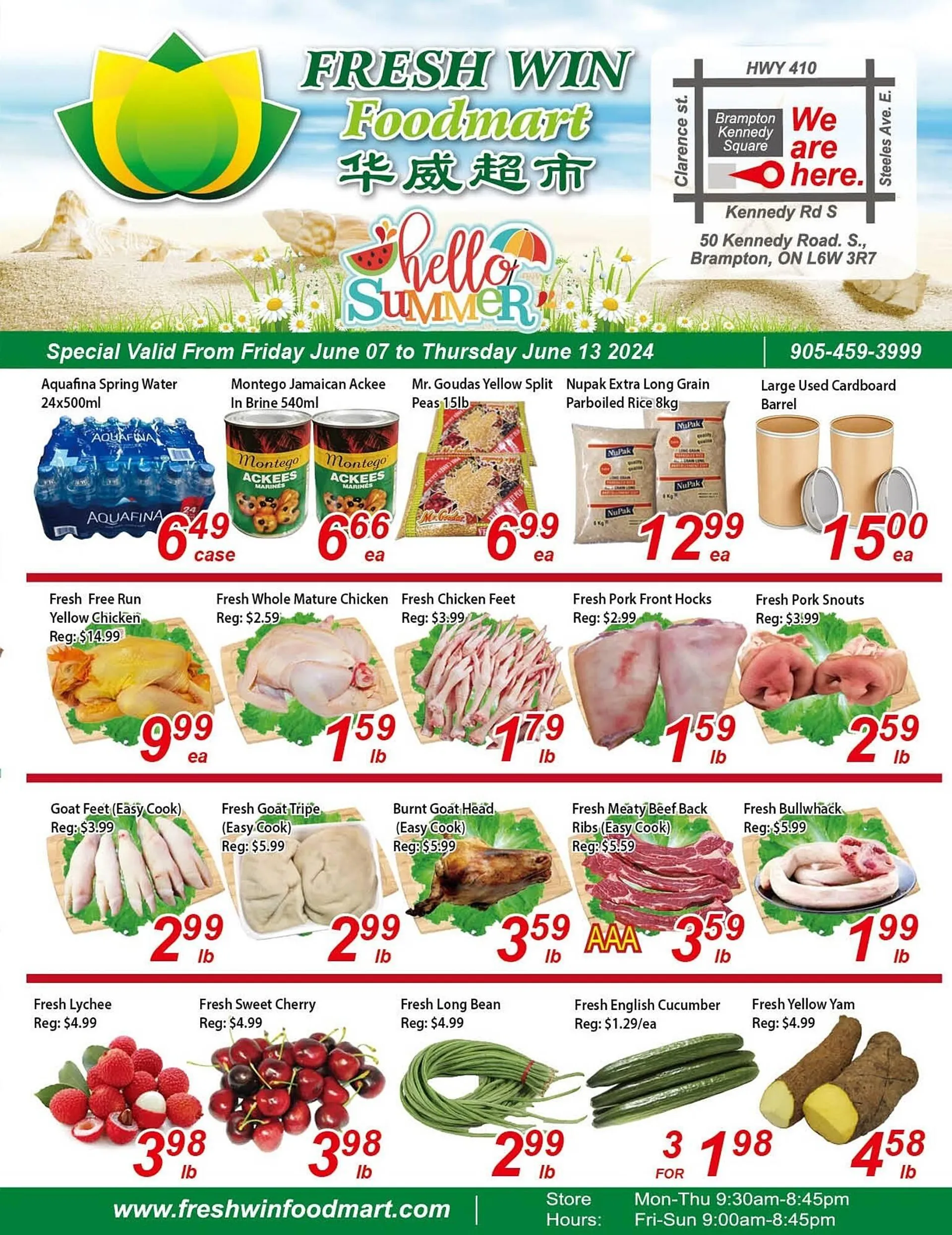 Fresh Win Foodmart flyer - 1