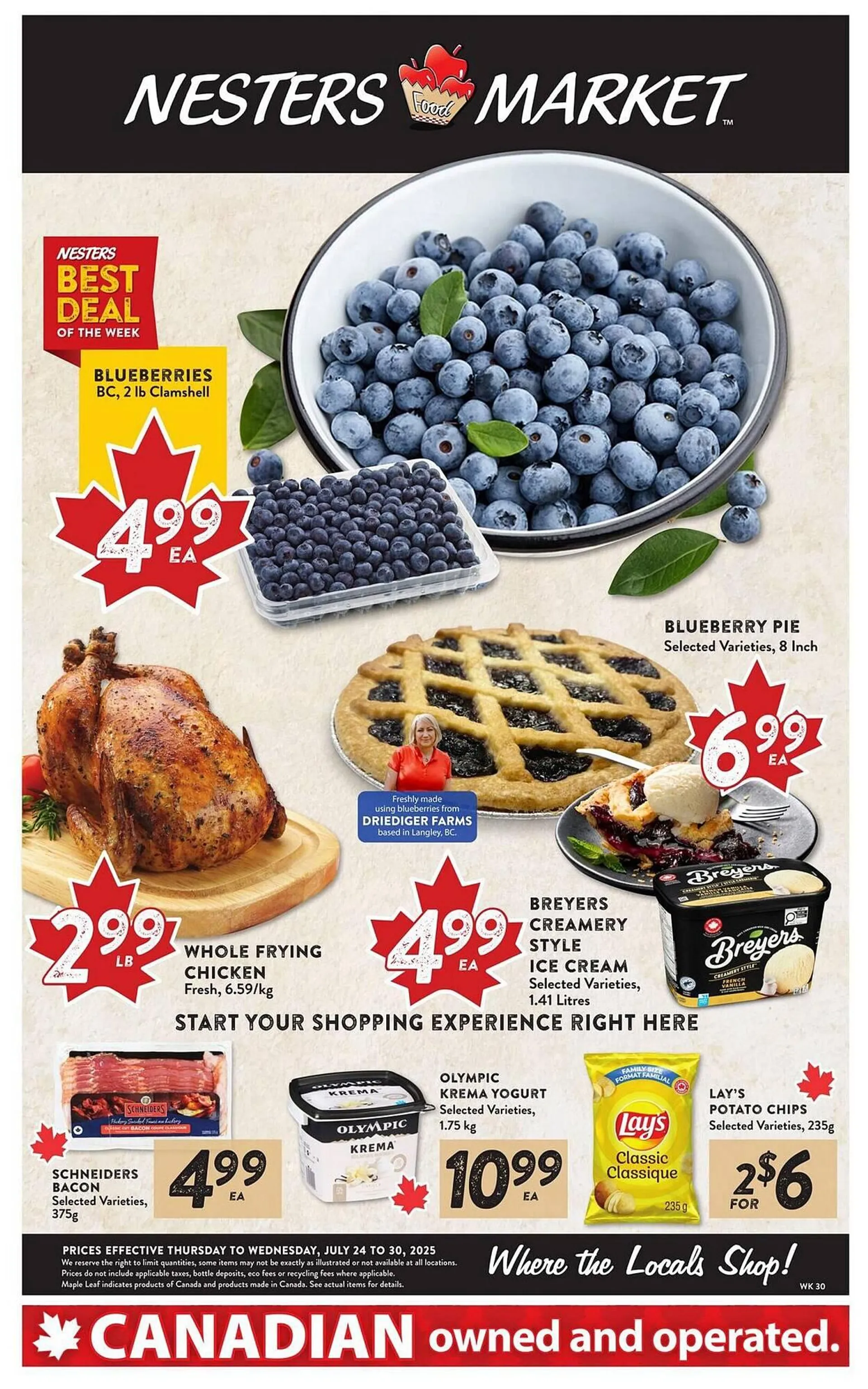 Nesters Market flyer from July 24 to July 30 2025 - flyer page 1