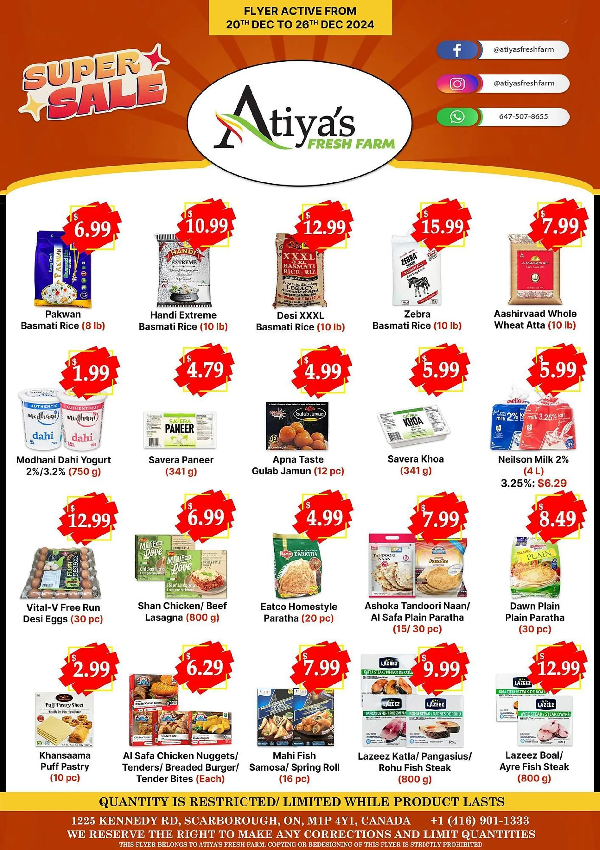 Atiya's Fresh Farm flyer from December 20 to December 26 2024 - flyer page 2