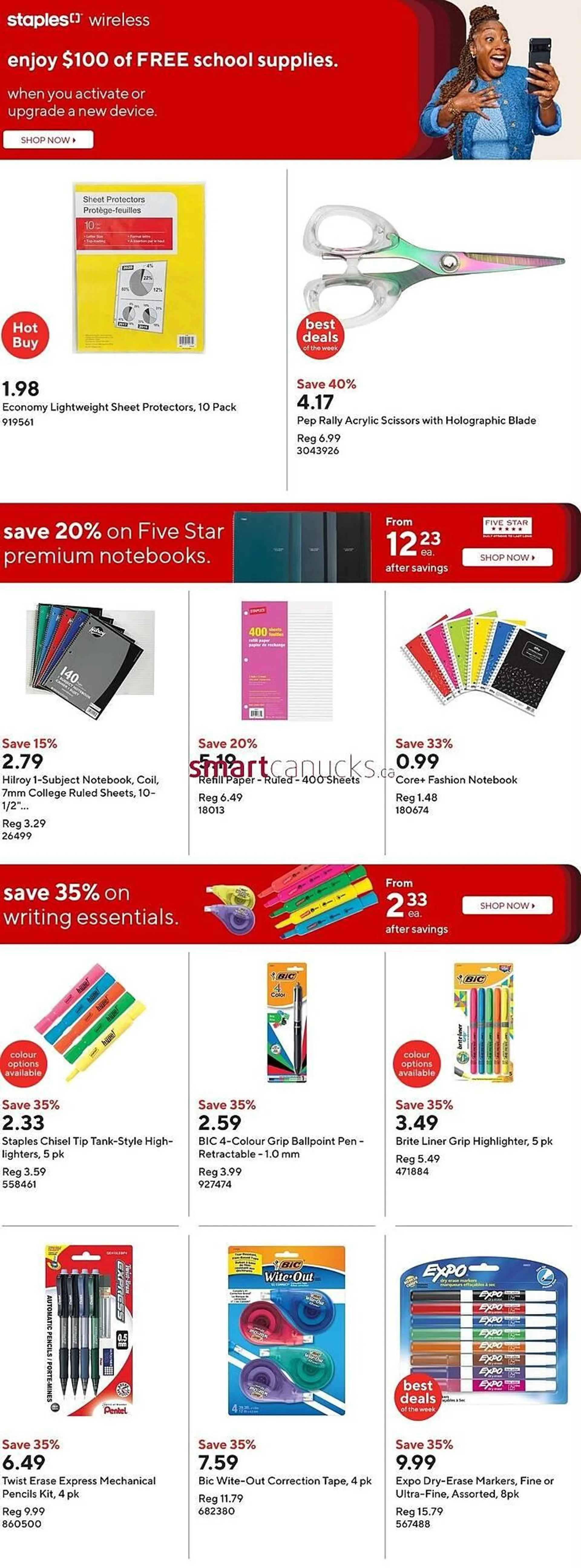 Staples flyer - 7