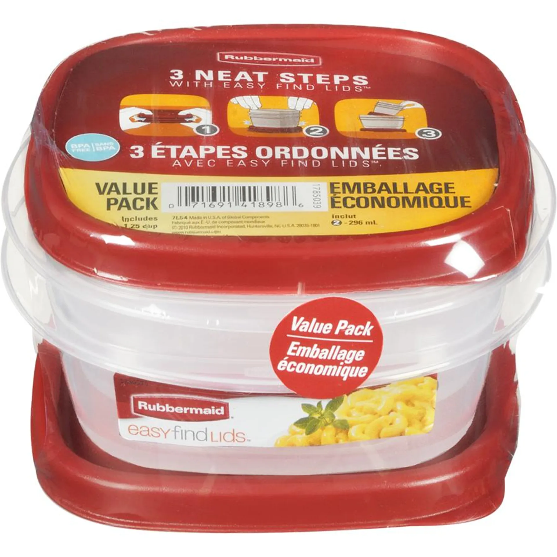 Food Containers, Twin Pack