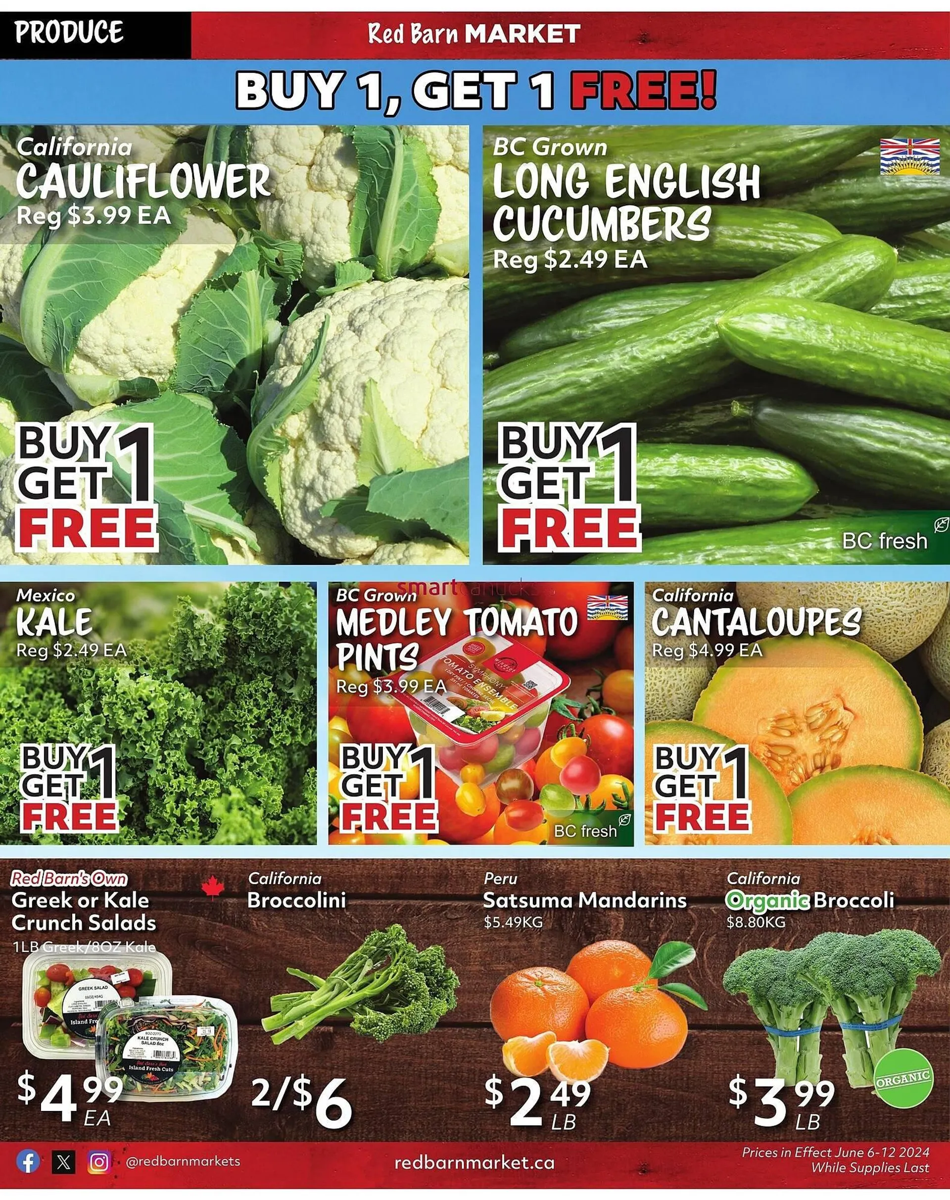 Red Barn Market flyer from June 6 to June 12 2024 - flyer page 6