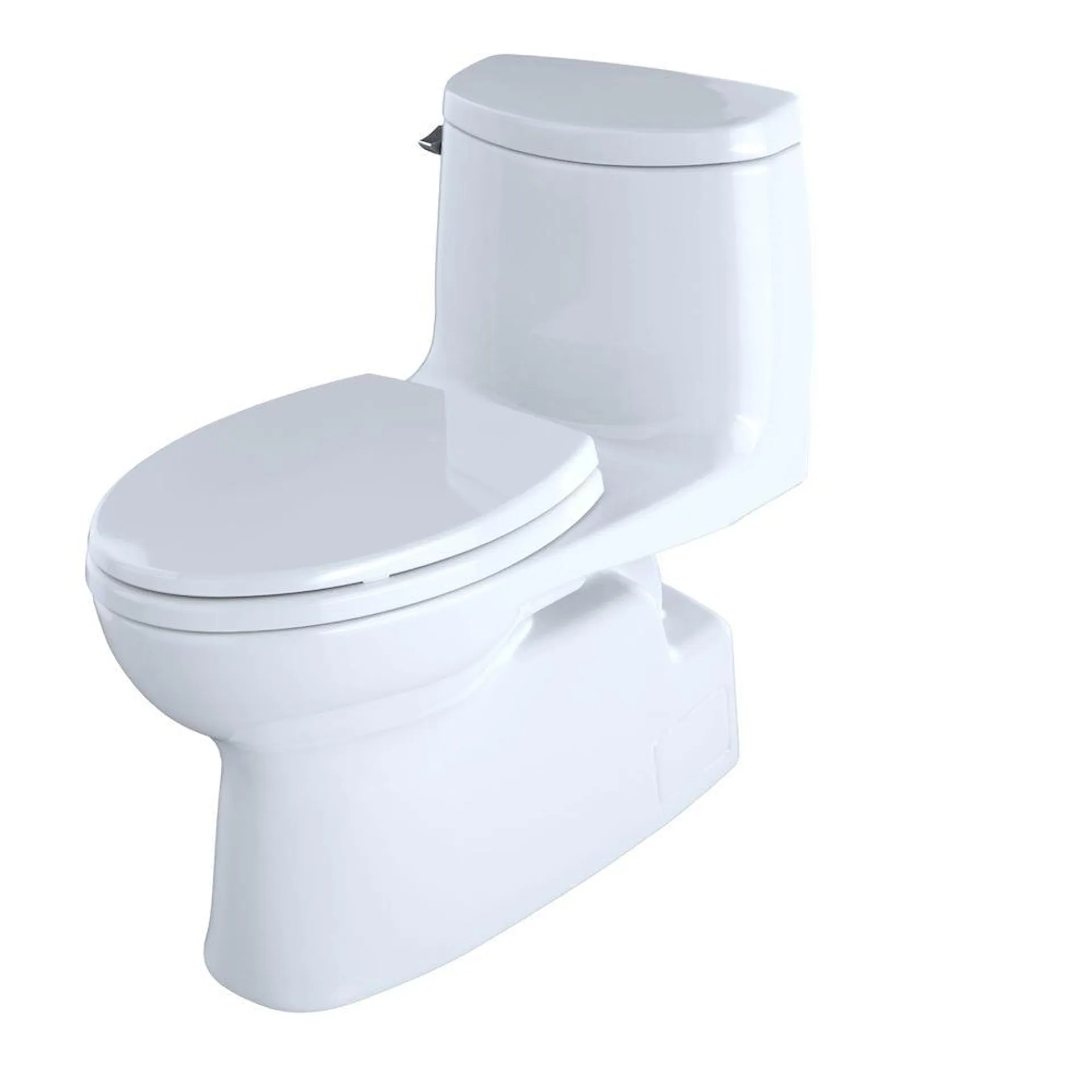 Carlyle II 1.28 GPF Universal Height Elongated One-Piece Toilet in Cotton White