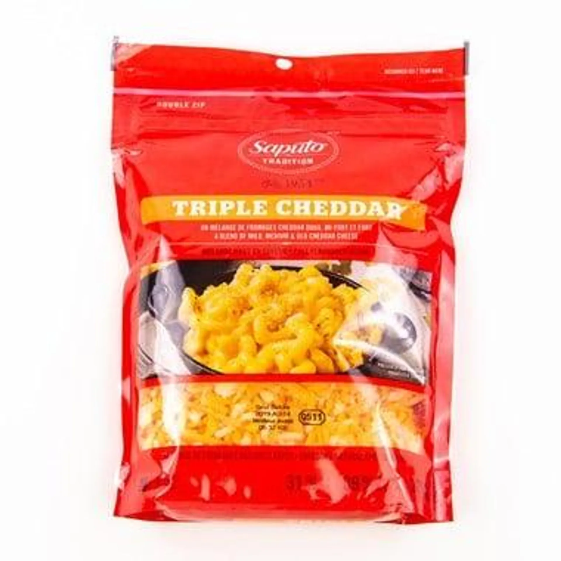 Triple cheddar râpé 31% 320 g