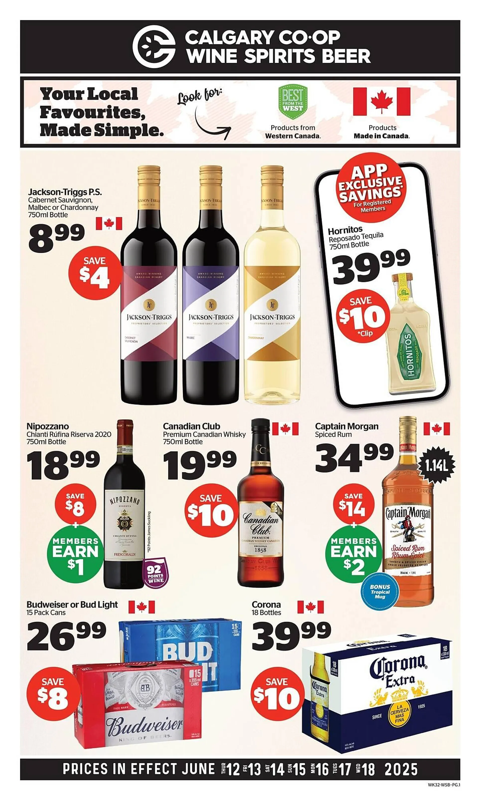 Calgary Co-op flyer from June 12 to July 2 2025 - flyer page 1