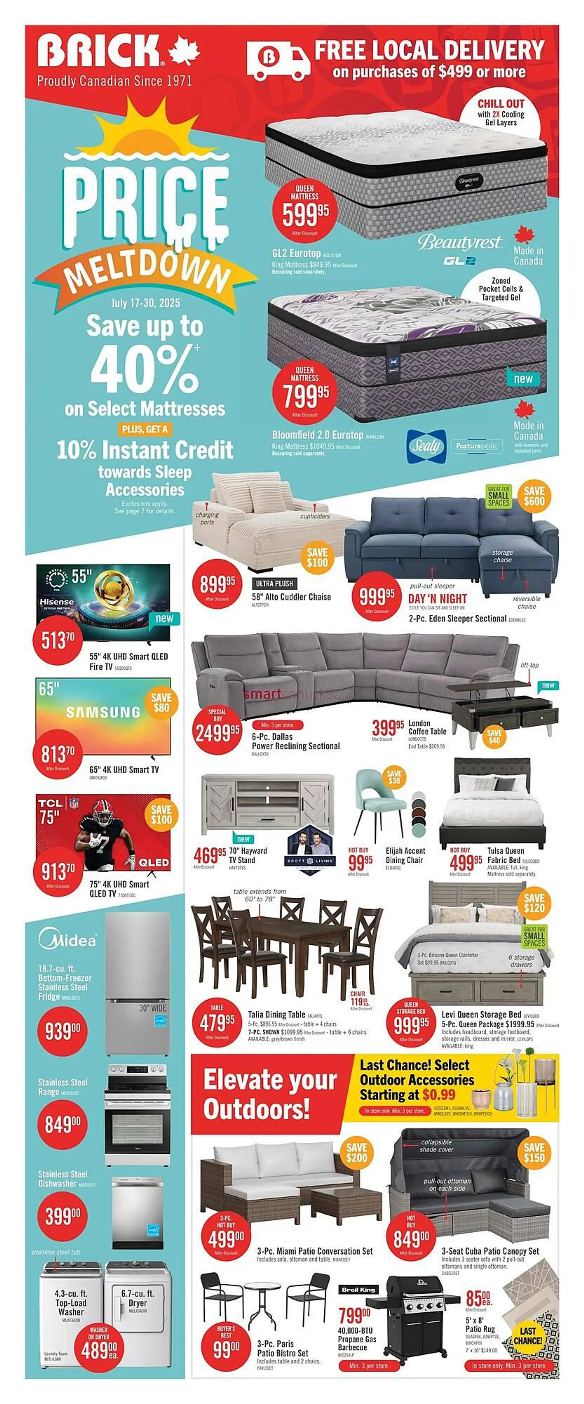 The Brick flyer from July 17 to July 23 2025 - flyer page 3