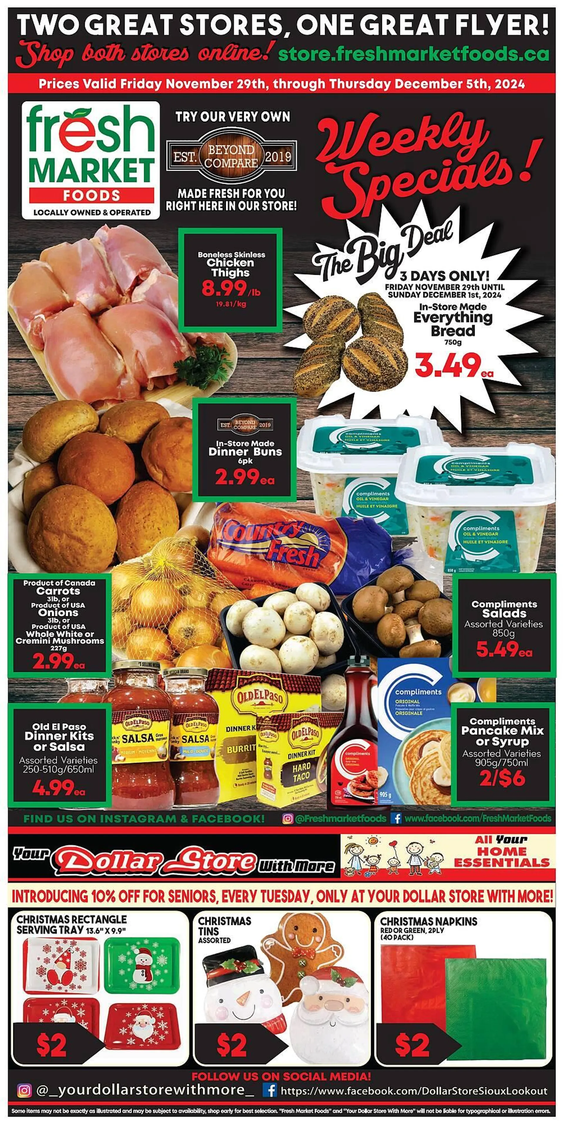 Fresh Market Foods flyer - 1