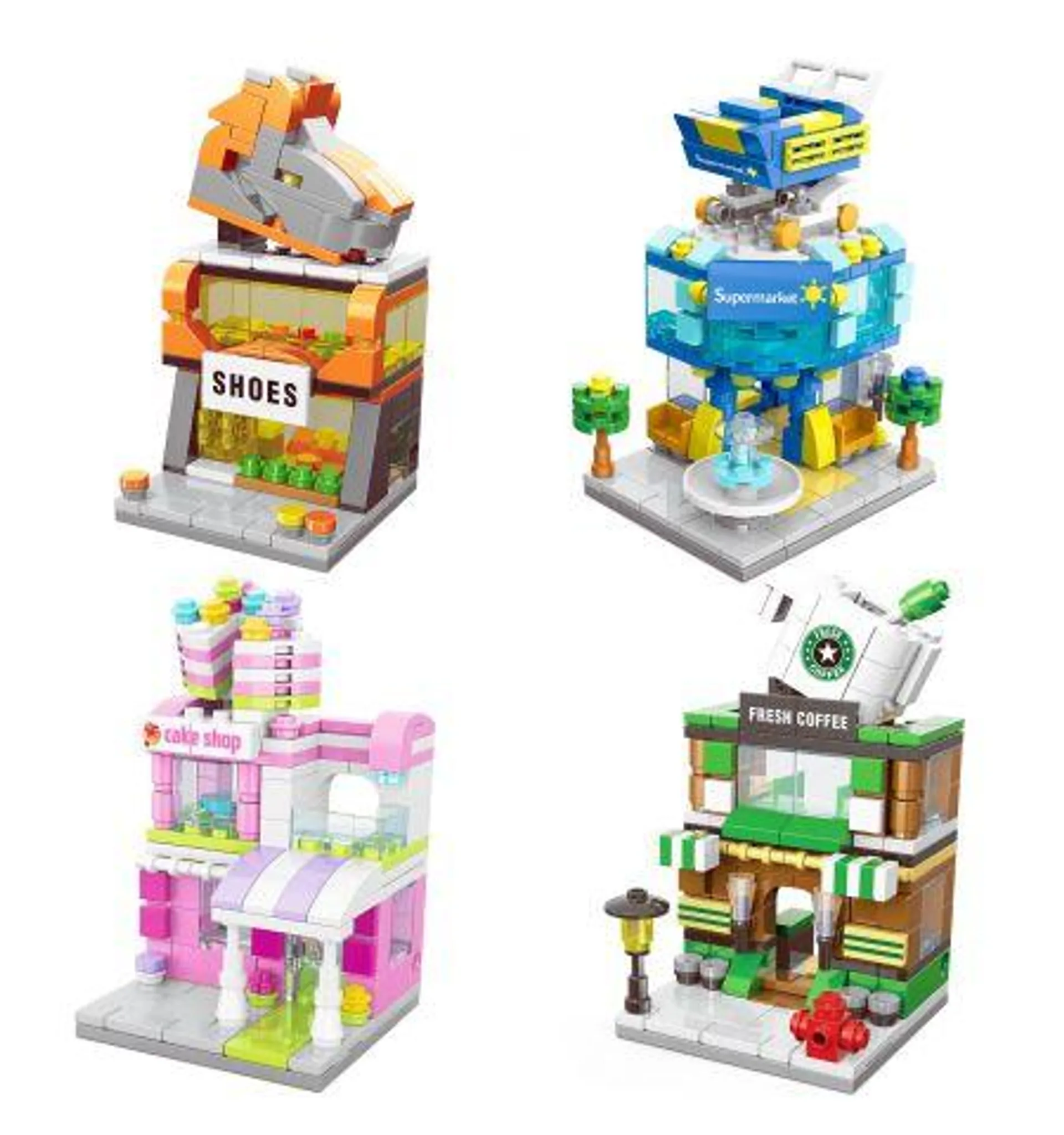 Fun Little Toys 763-Pc Building Blocks Set