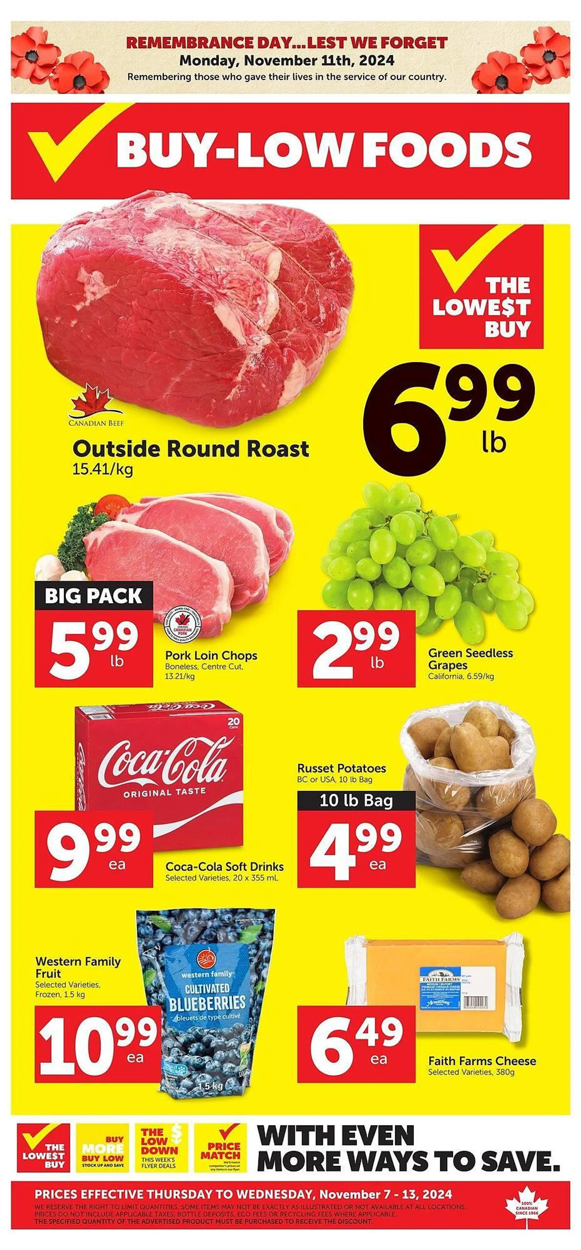 Buy-Low Foods flyer - 1