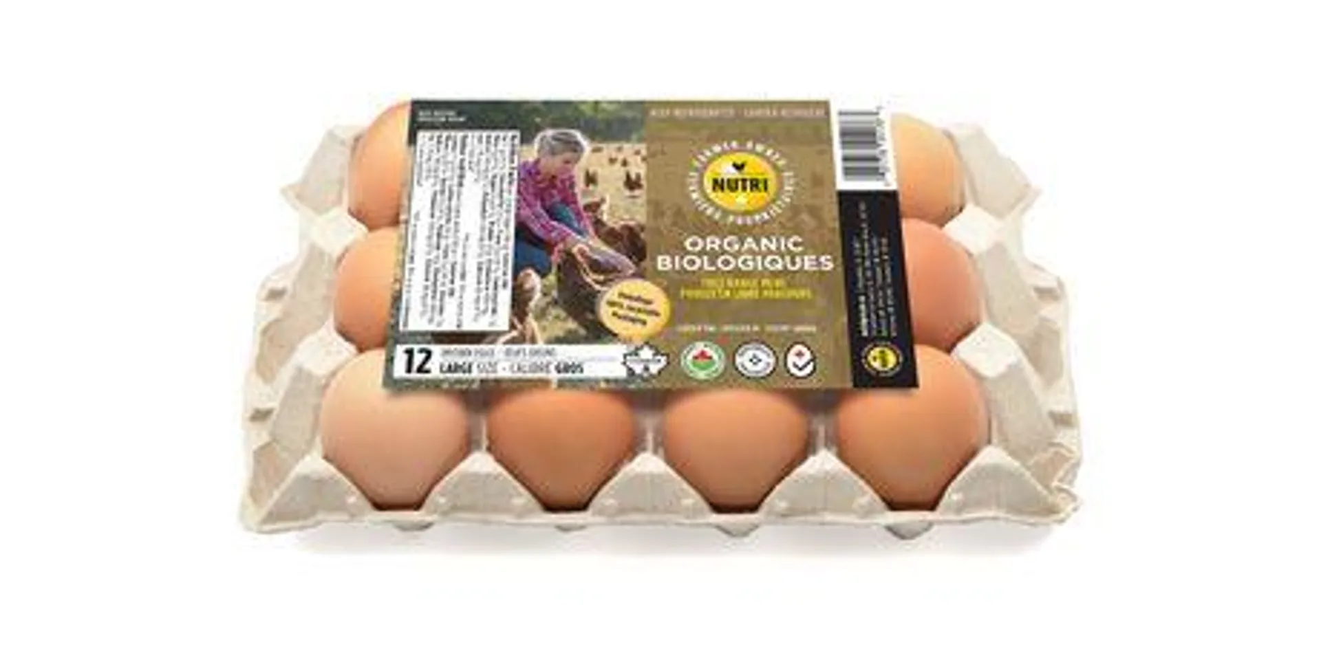 Nutri Large Brwon Eggs 30