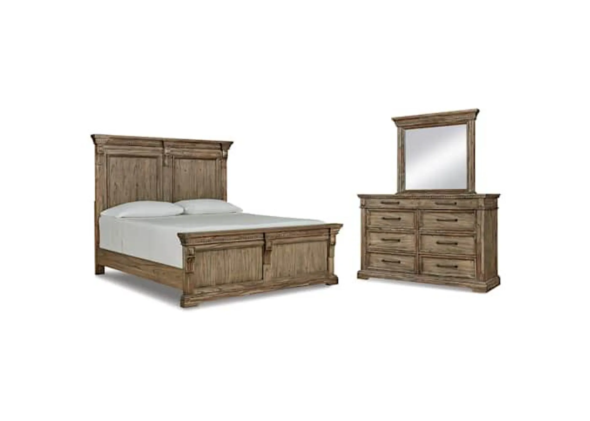 Markenburg 5 Piece Panel Bedroom - Brown