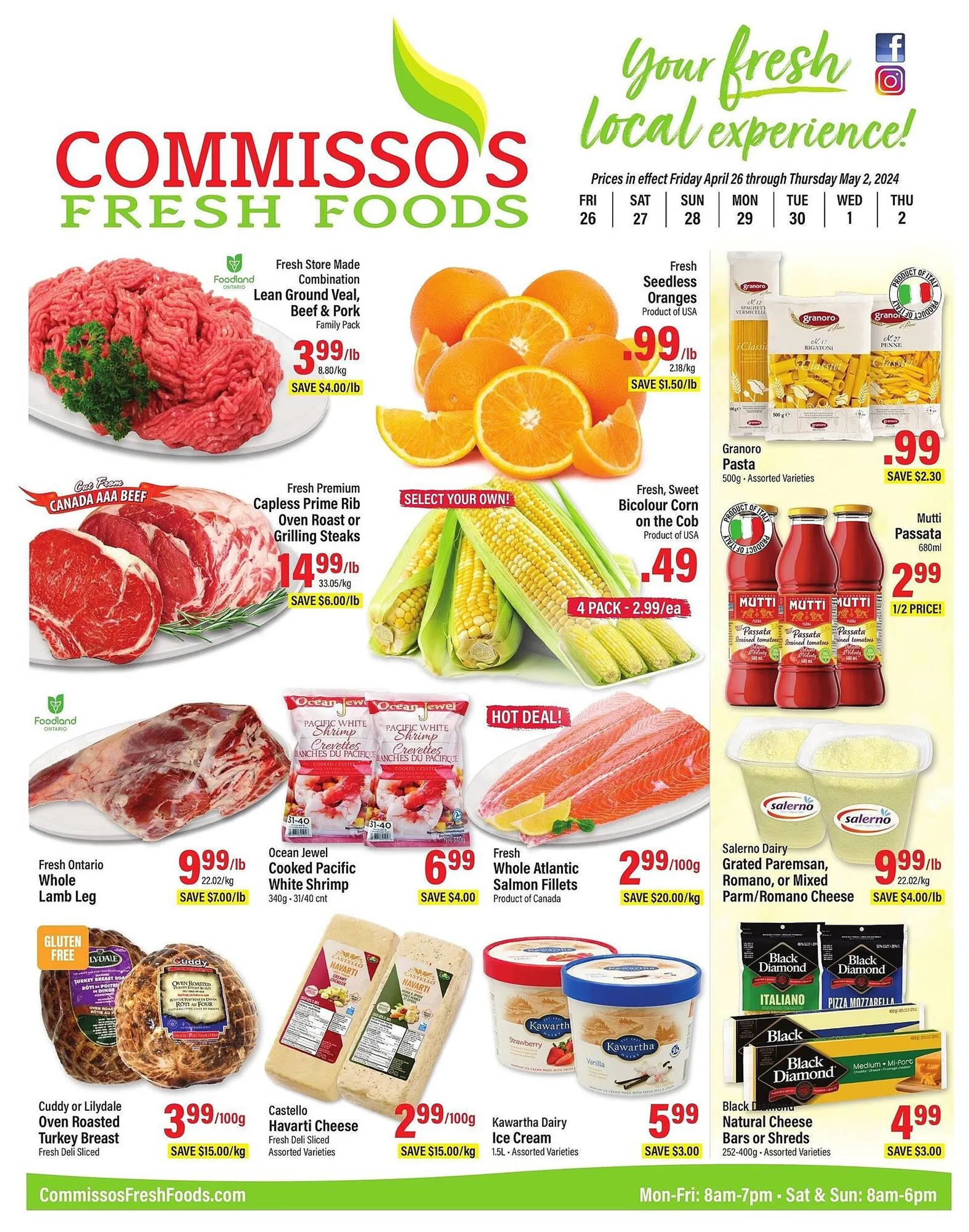 Commissos Fresh Foods flyer - 1