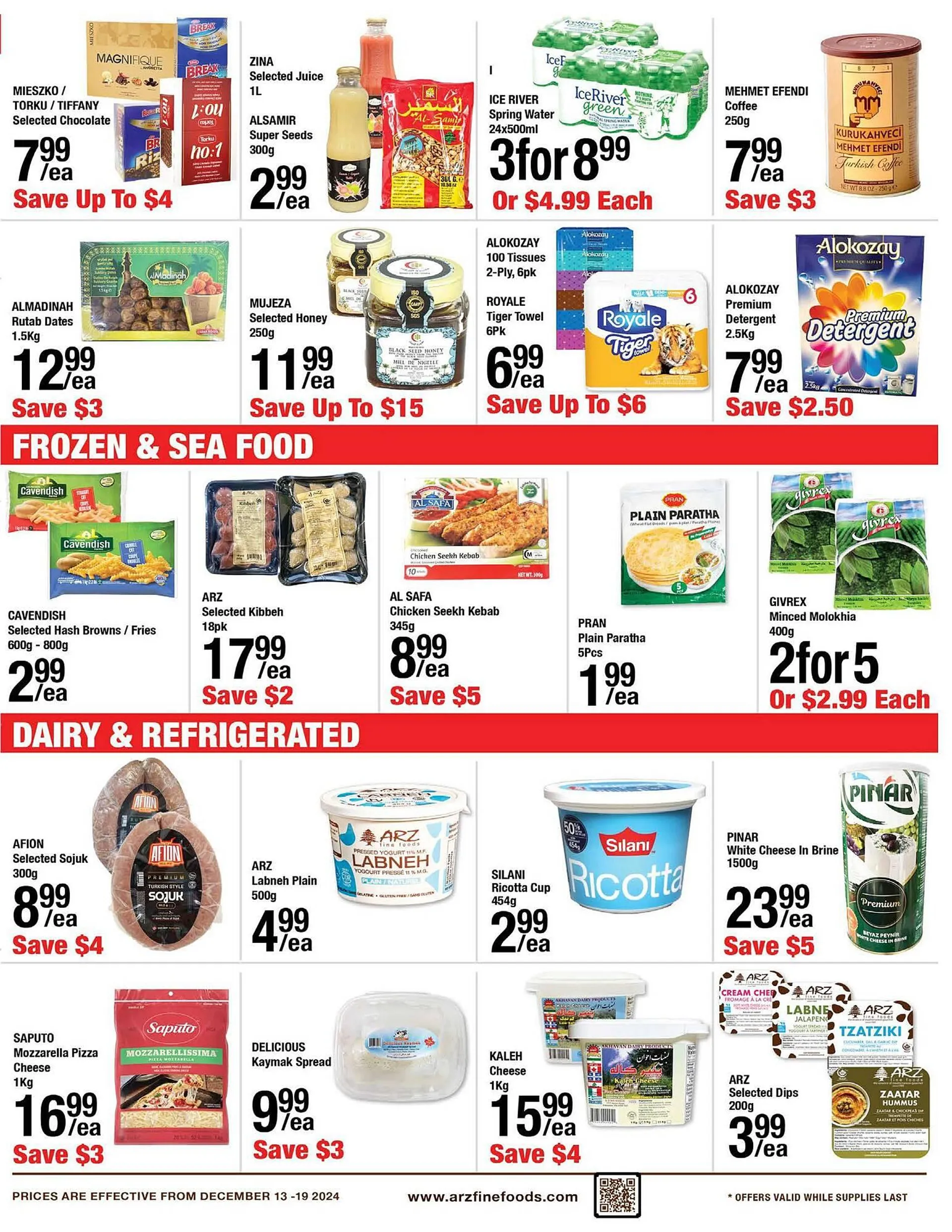 Arz Fine Foods flyer from December 13 to December 19 2024 - flyer page 5