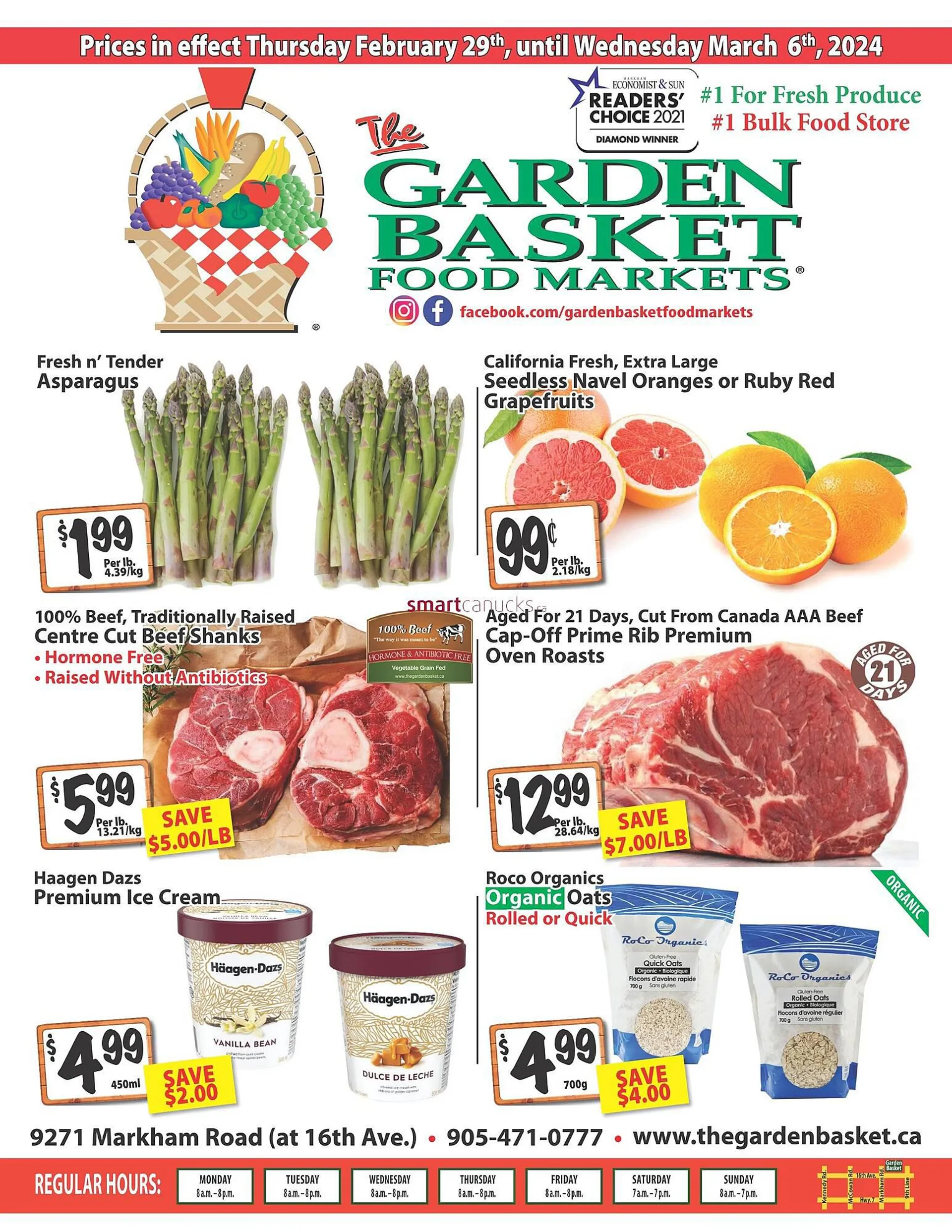 The Garden Basket flyer from February 29 to March 6 2024 - flyer page 1
