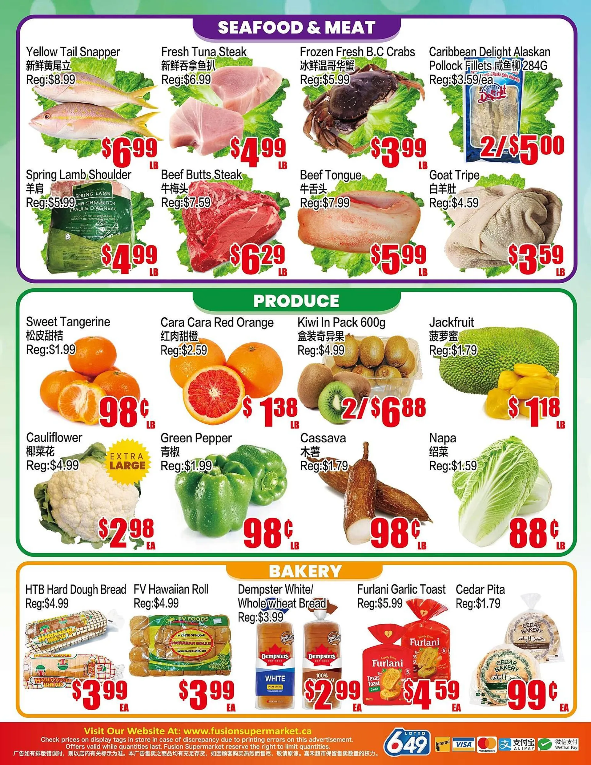 Fusion Supermarket flyer - 4