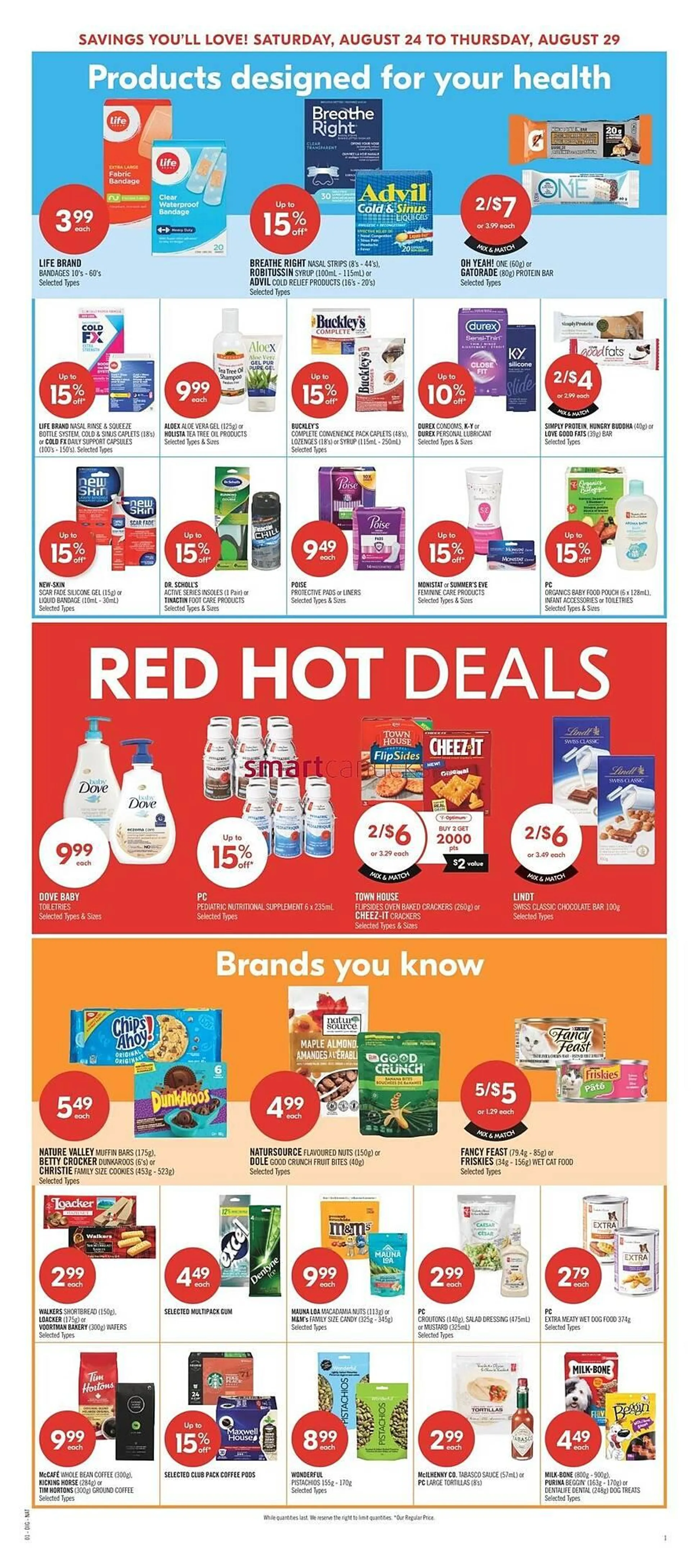 Shoppers Drug Mart flyer from August 22 to August 28 2024 - flyer page 19