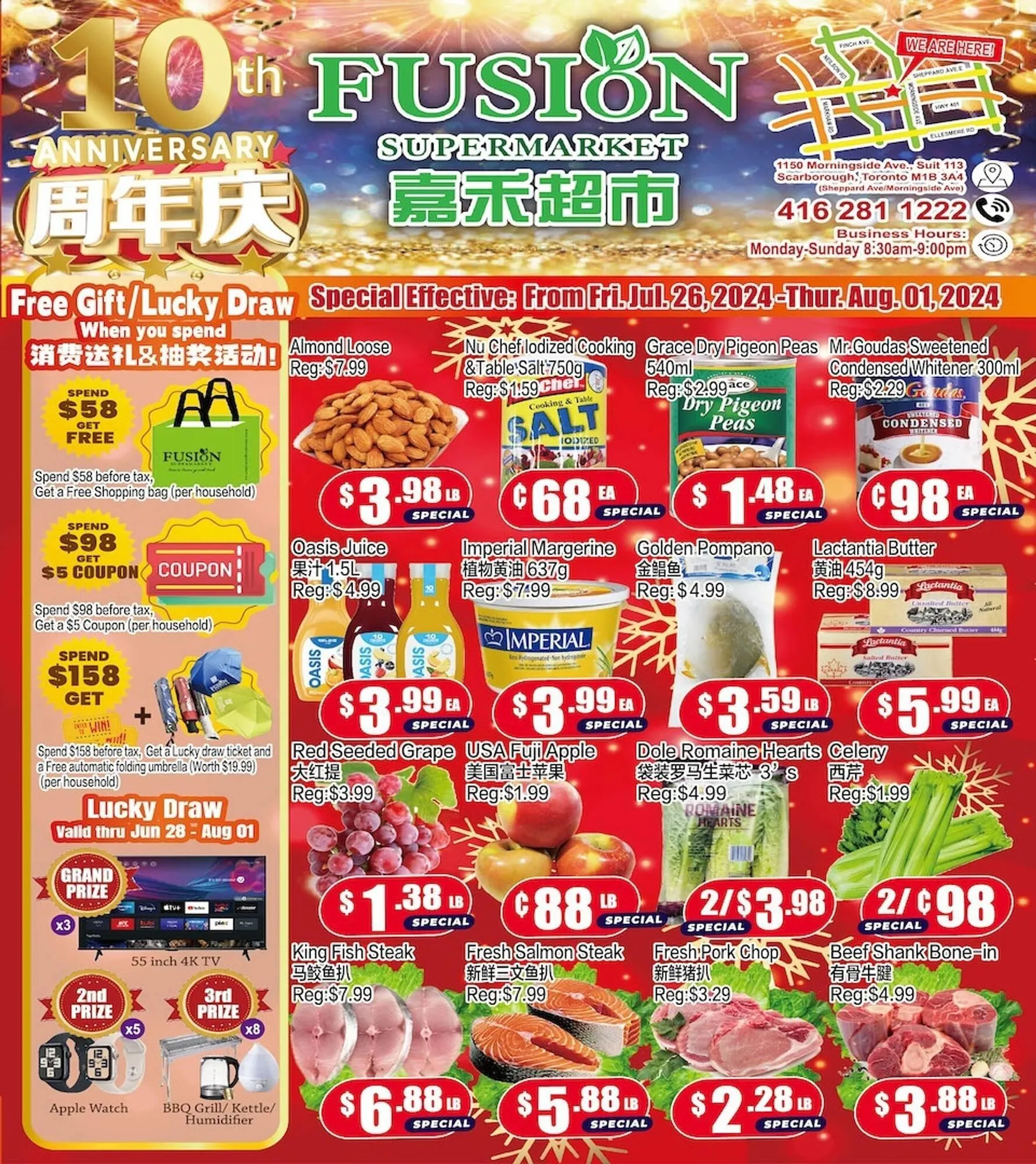 Fusion Supermarket flyer - 1