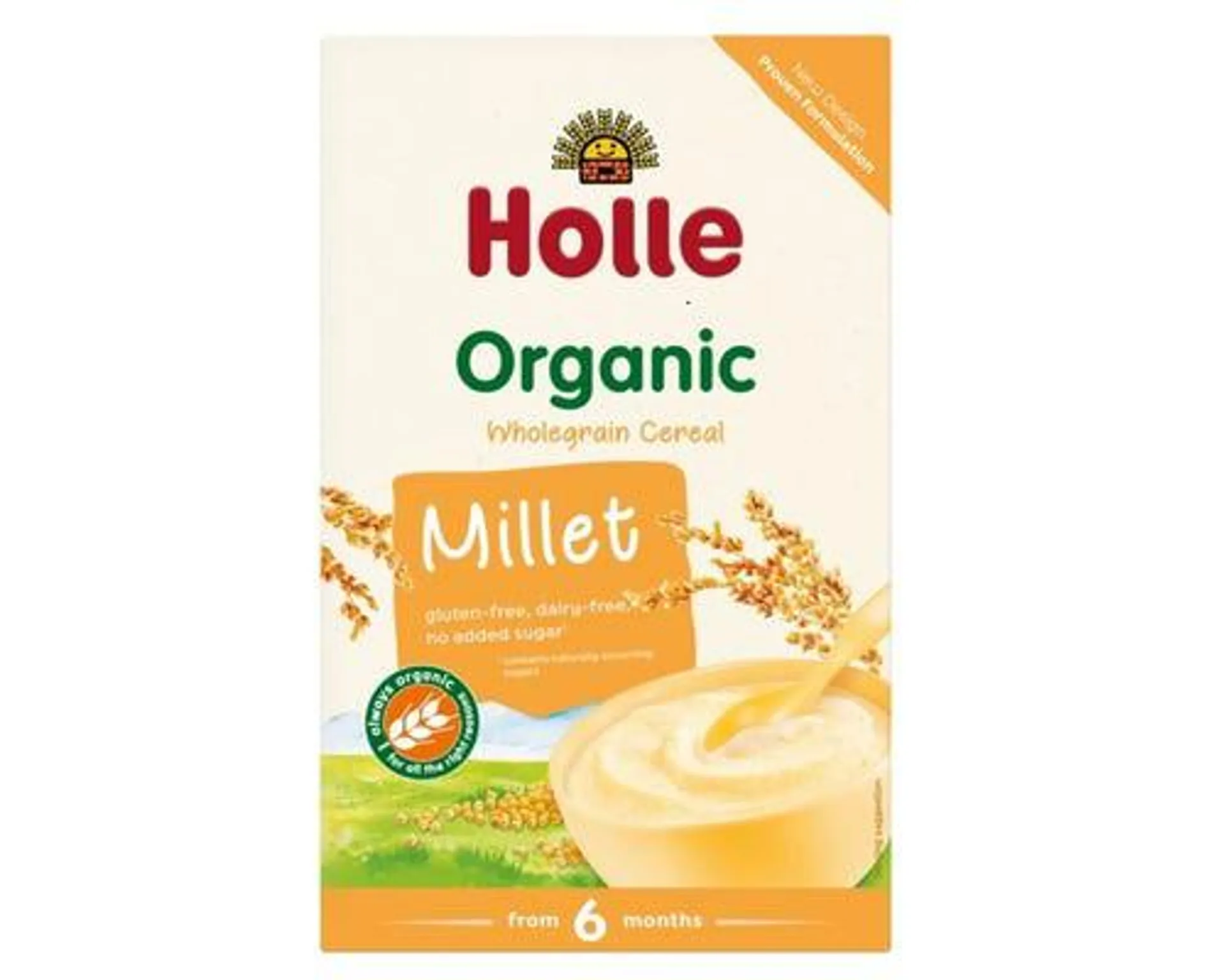 Holle Organic Wholegrain Cereal Millet Porridge 250g