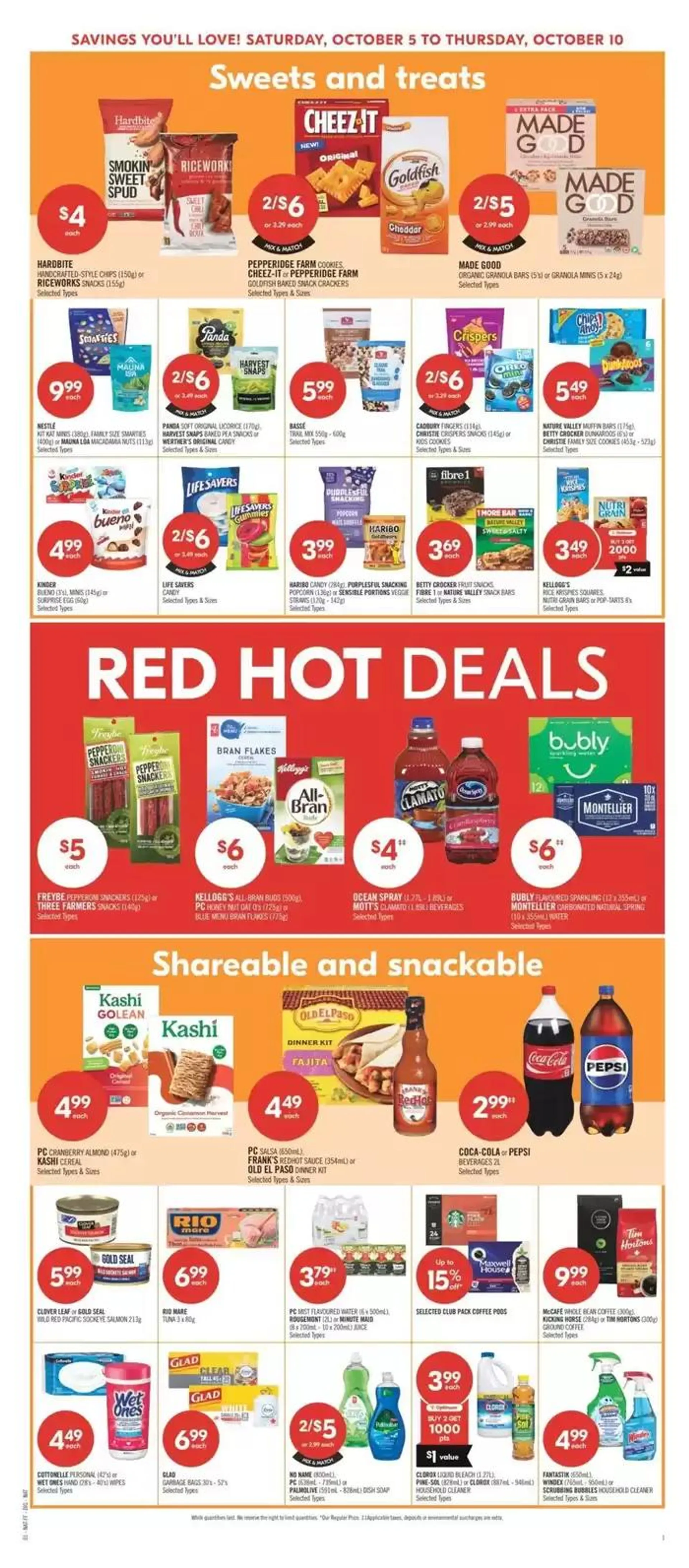 Current bargains and offers from October 5 to October 10 2024 - flyer page 19