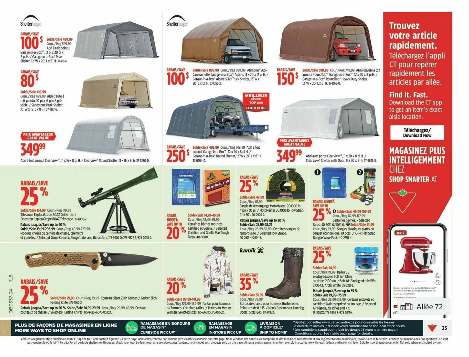 Canadian Tire flyer from September 5 to September 13 2024 - flyer page 34