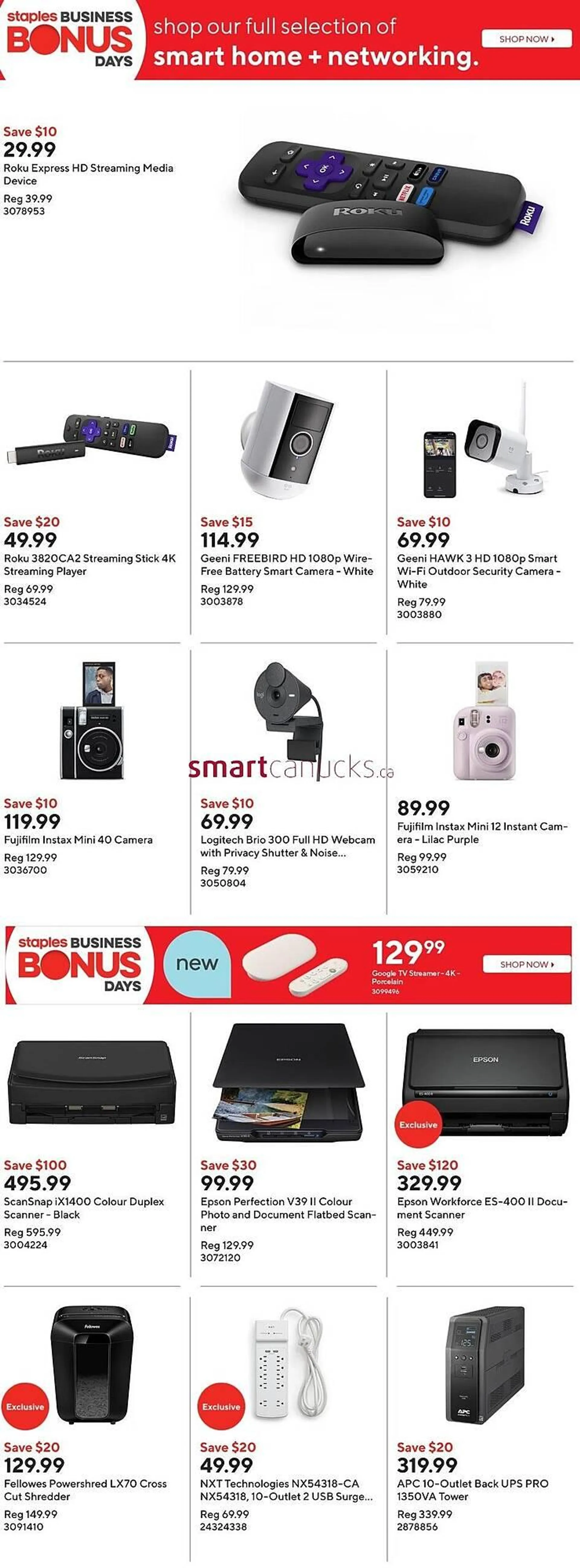 Staples flyer from October 11 to October 17 2024 - flyer page 16