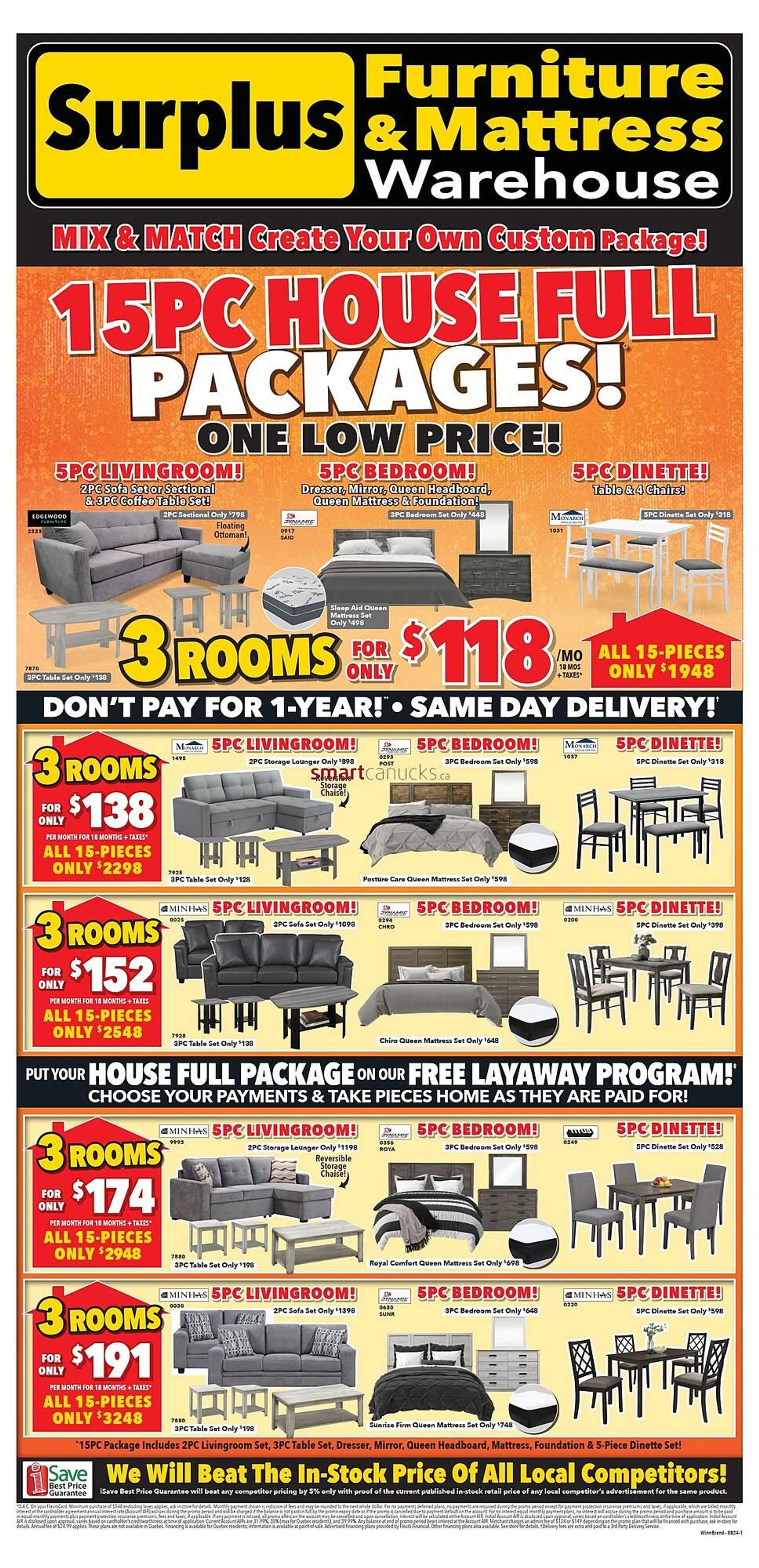 Surplus Furniture flyer - 1