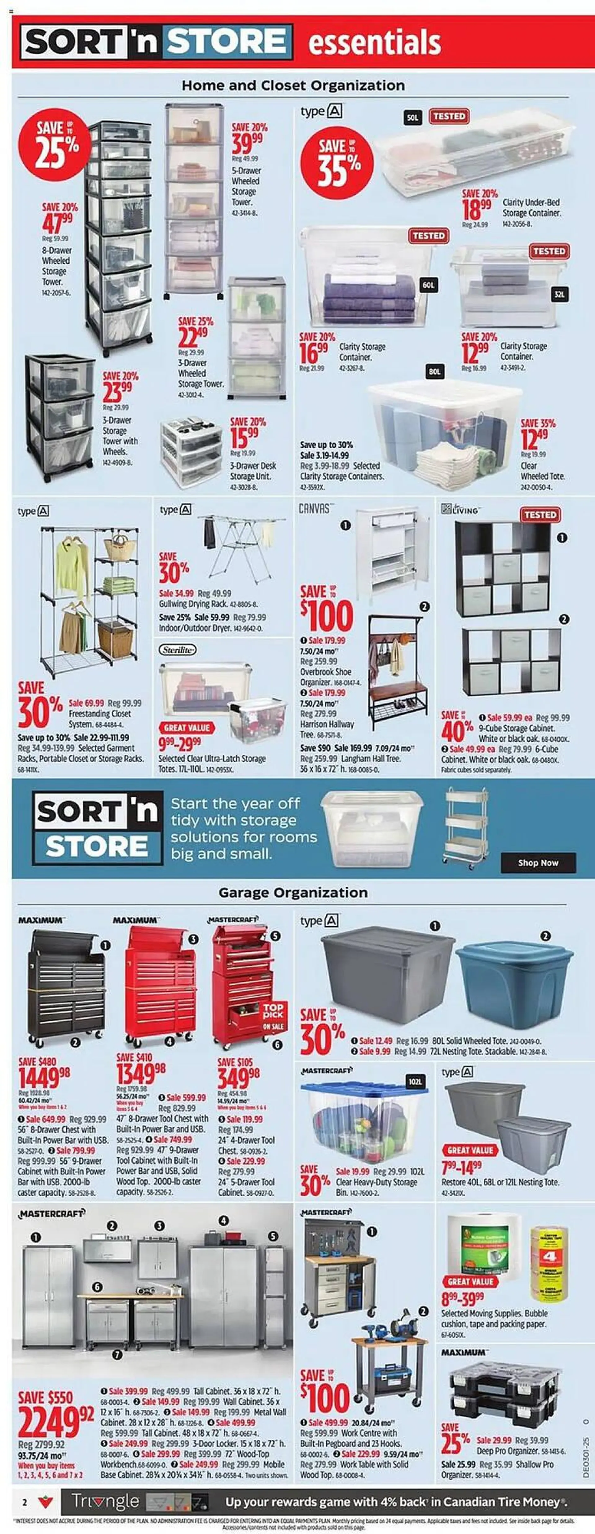 Canadian Tire flyer from December 26 to January 2 2025 - flyer page 4